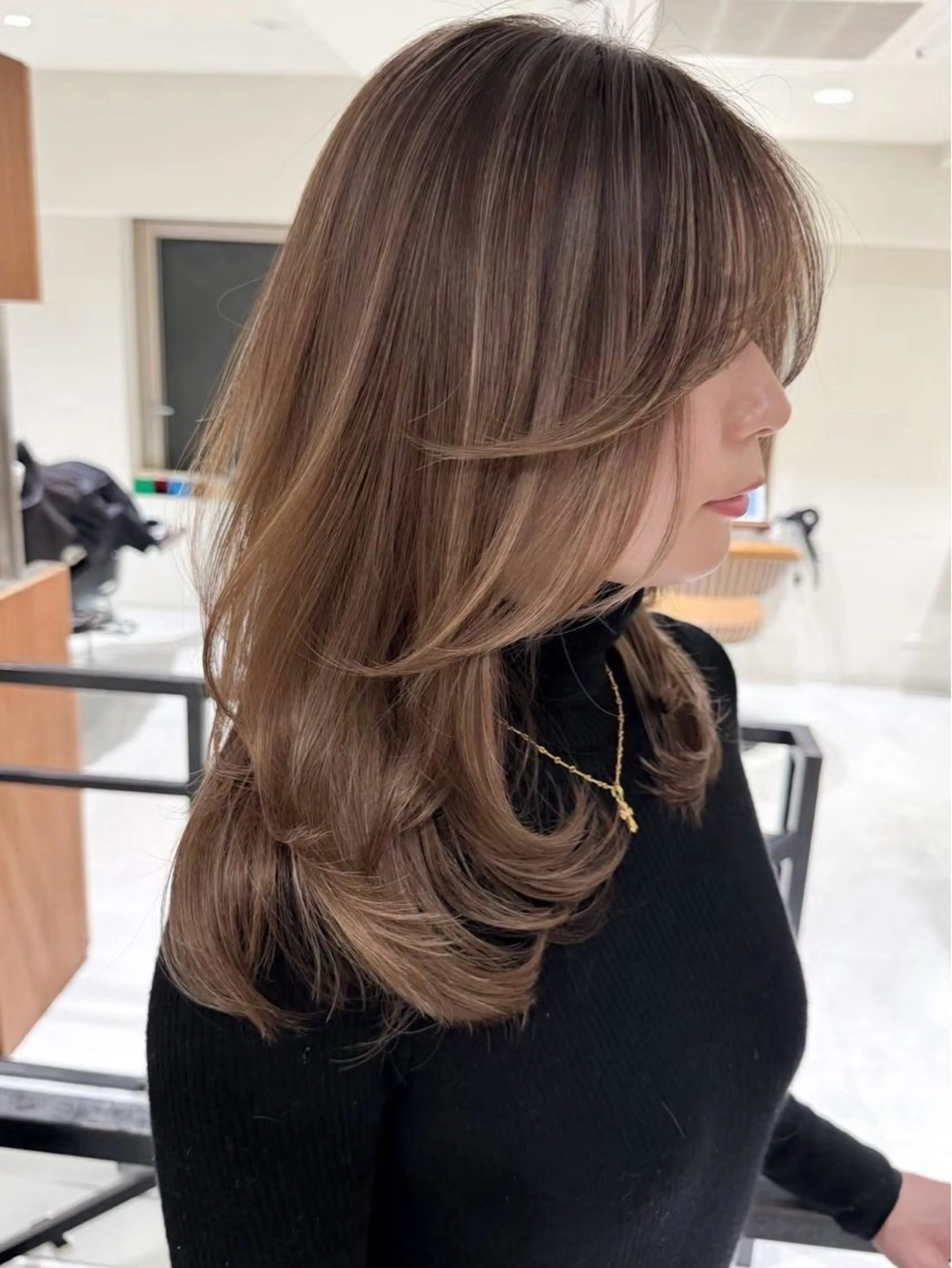 ショート カラー ヘアアレンジ ヘアカラー 🫧透明感カラー/ 艶カラー🫧namiのヘアスタイル