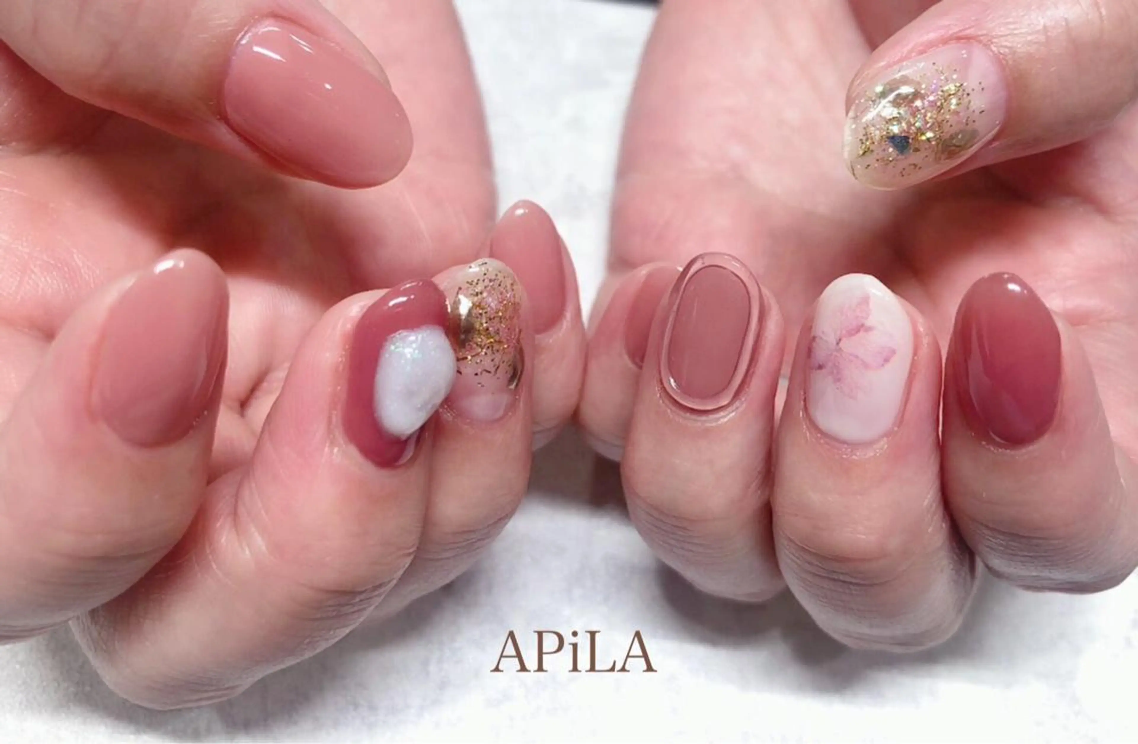 ネイル APiLA 甲斐田のネイルデザイン