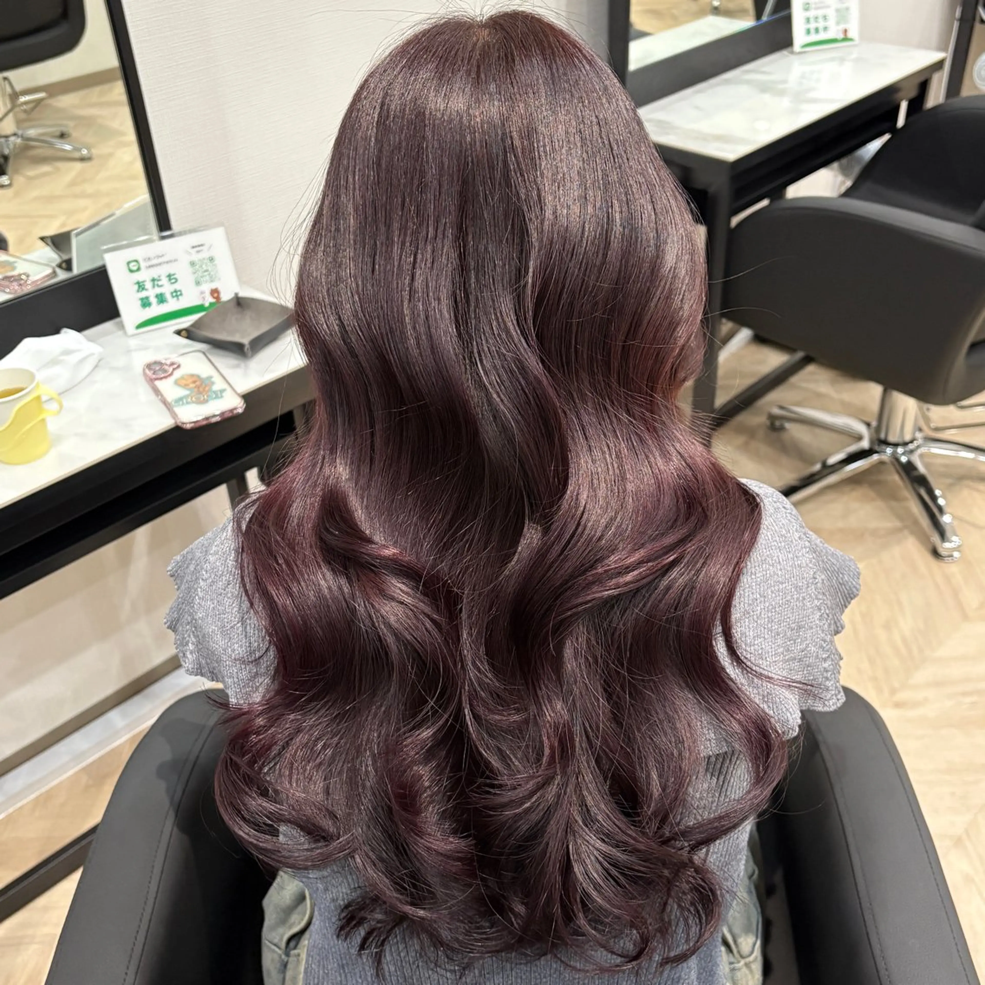 ロング カラー カット ヘアカラー yukari🌷名駅 ＊大人かわいい艶髪のヘアスタイル