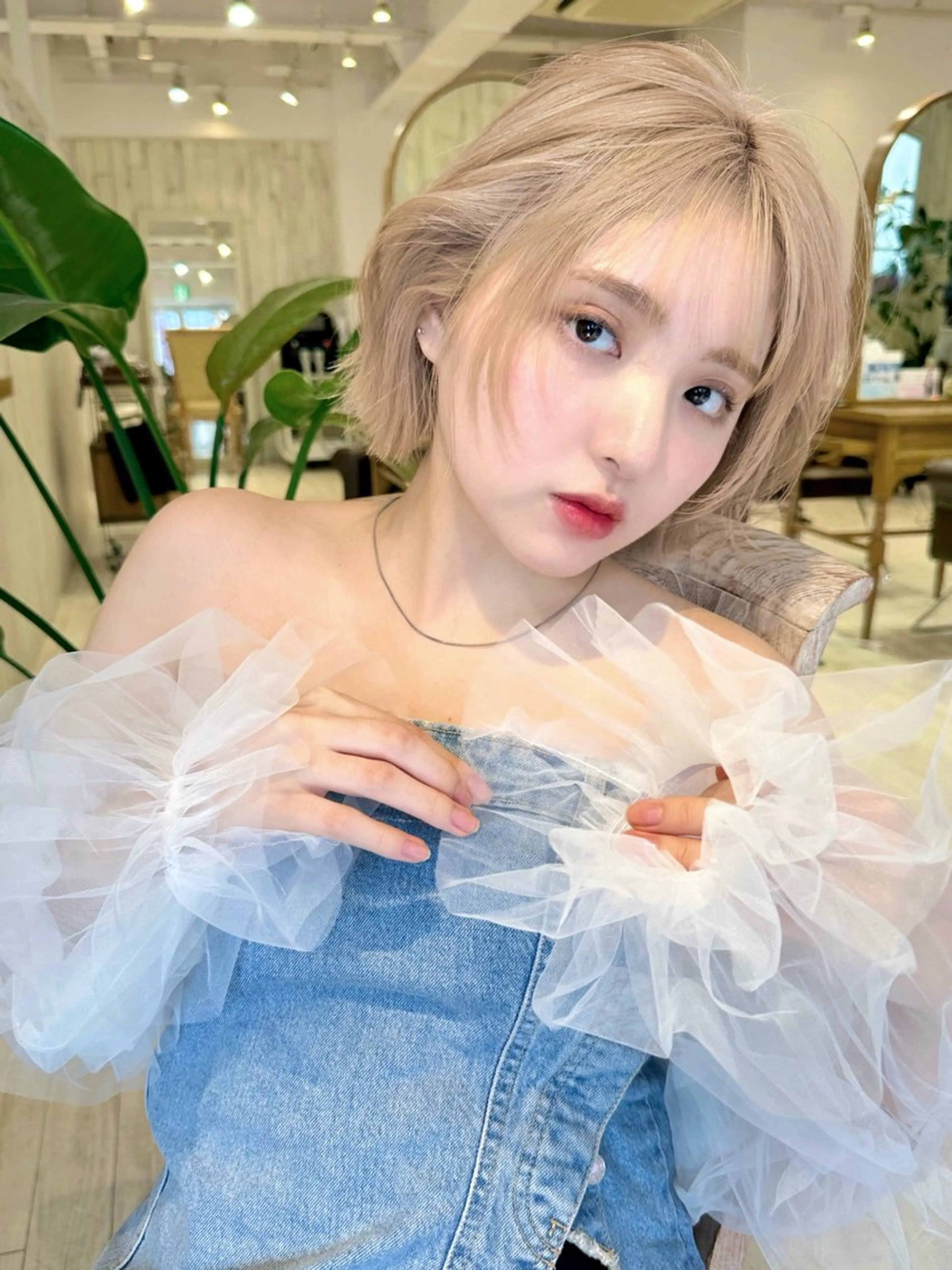 ショート カラー トレンドヘア🌿 chinariのヘアスタイル