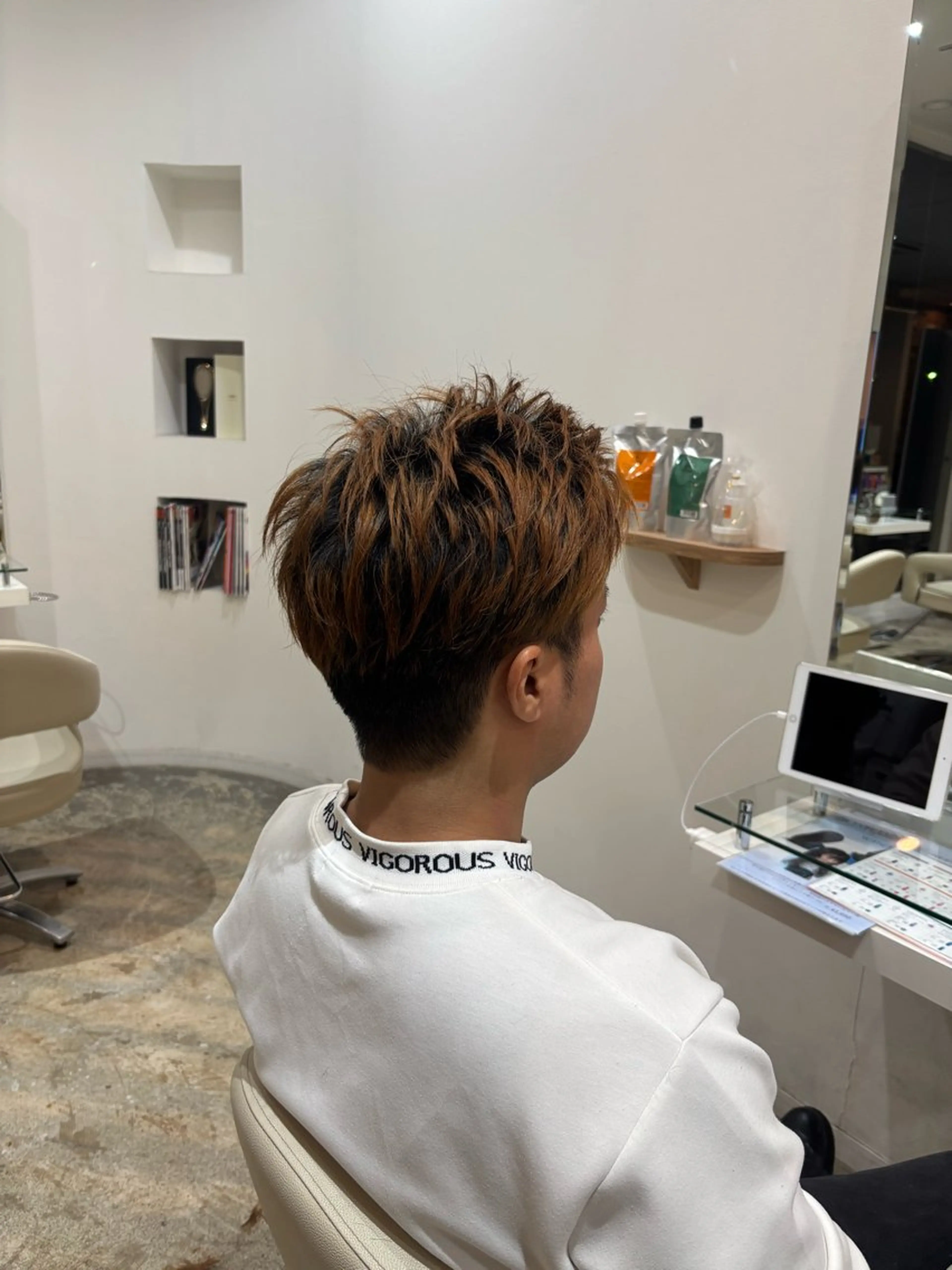メンズ メンズショート 佐藤 優里のヘアスタイル