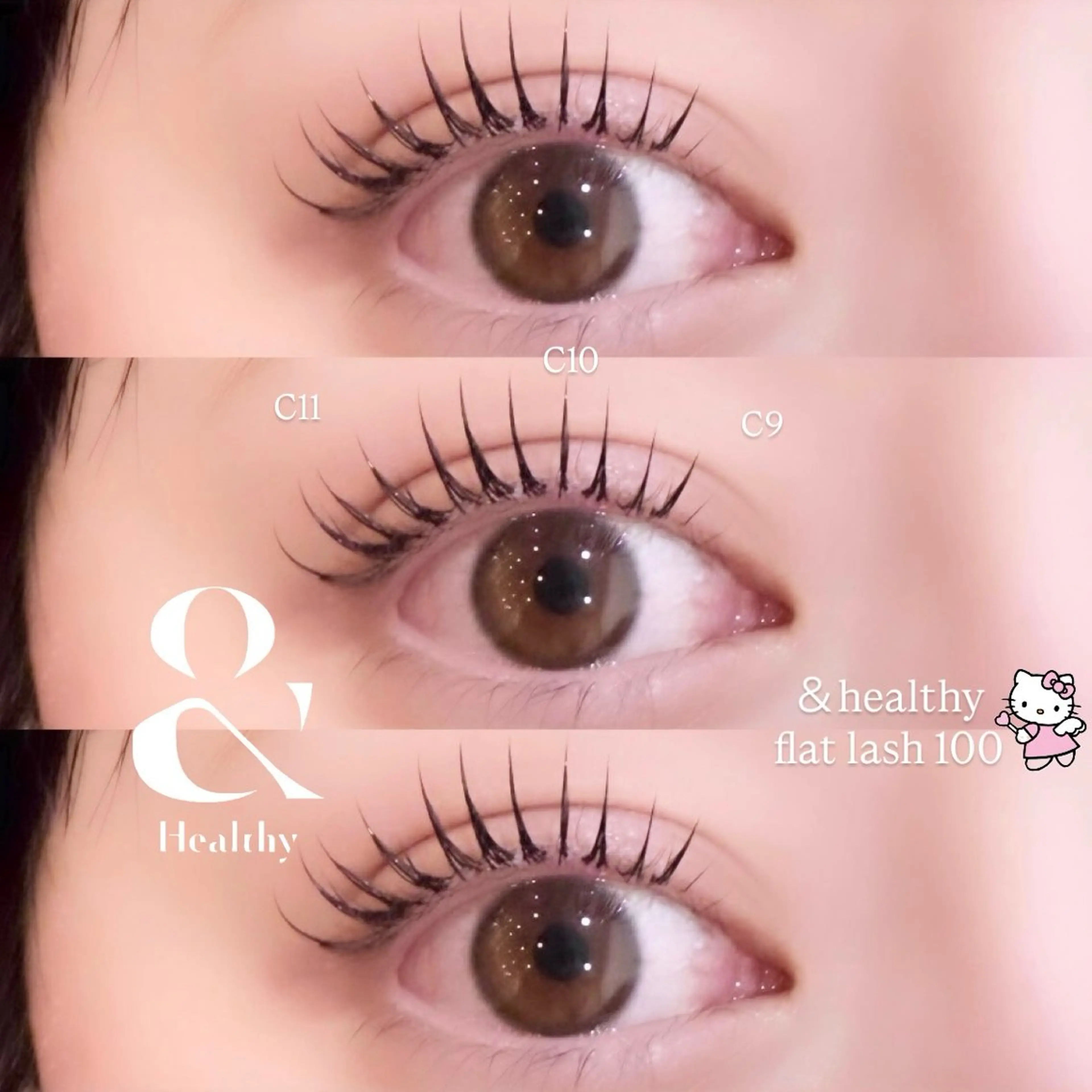 マツエク・マツパ フラットラッシュ マツエク 千島 里歩のマツエク・マツパデザイン