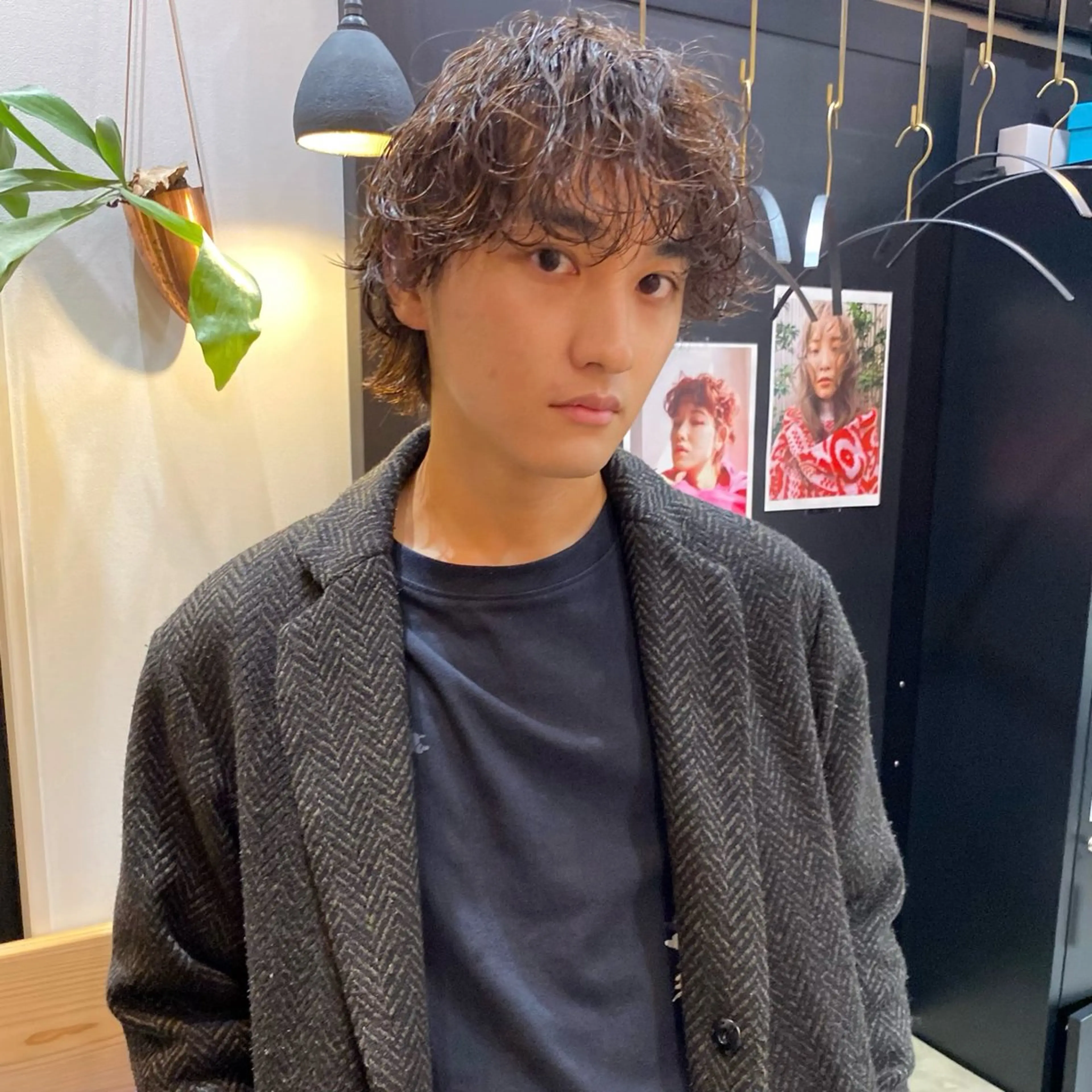 ショート パーマ メンズ ダウンパーマ 【sity.ザイク】のヘアスタイル