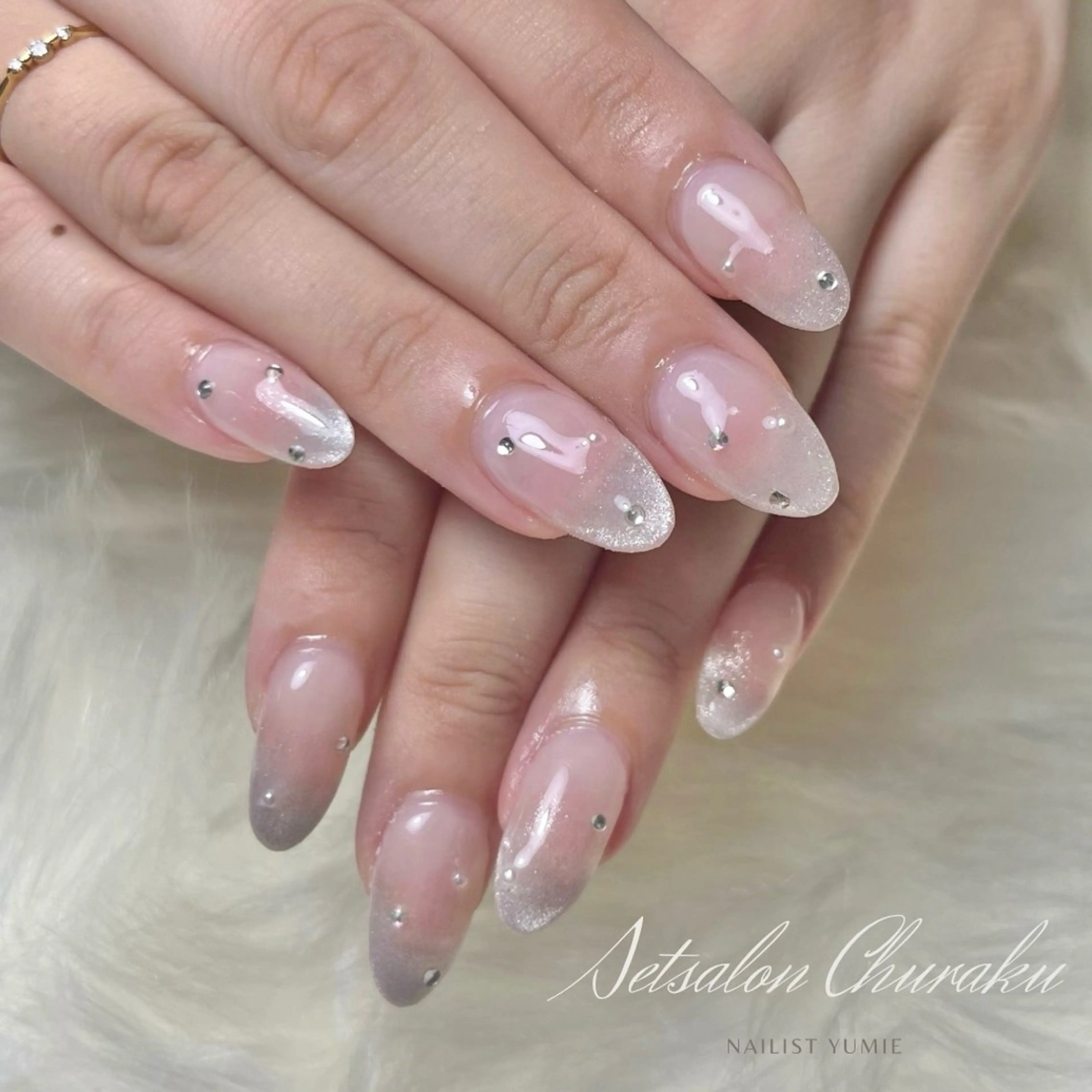 ネイル ワンホンネイル ハンドネイル NAILSALON en+所属・NAILSALON en+沖縄市美原のネイルデザイン