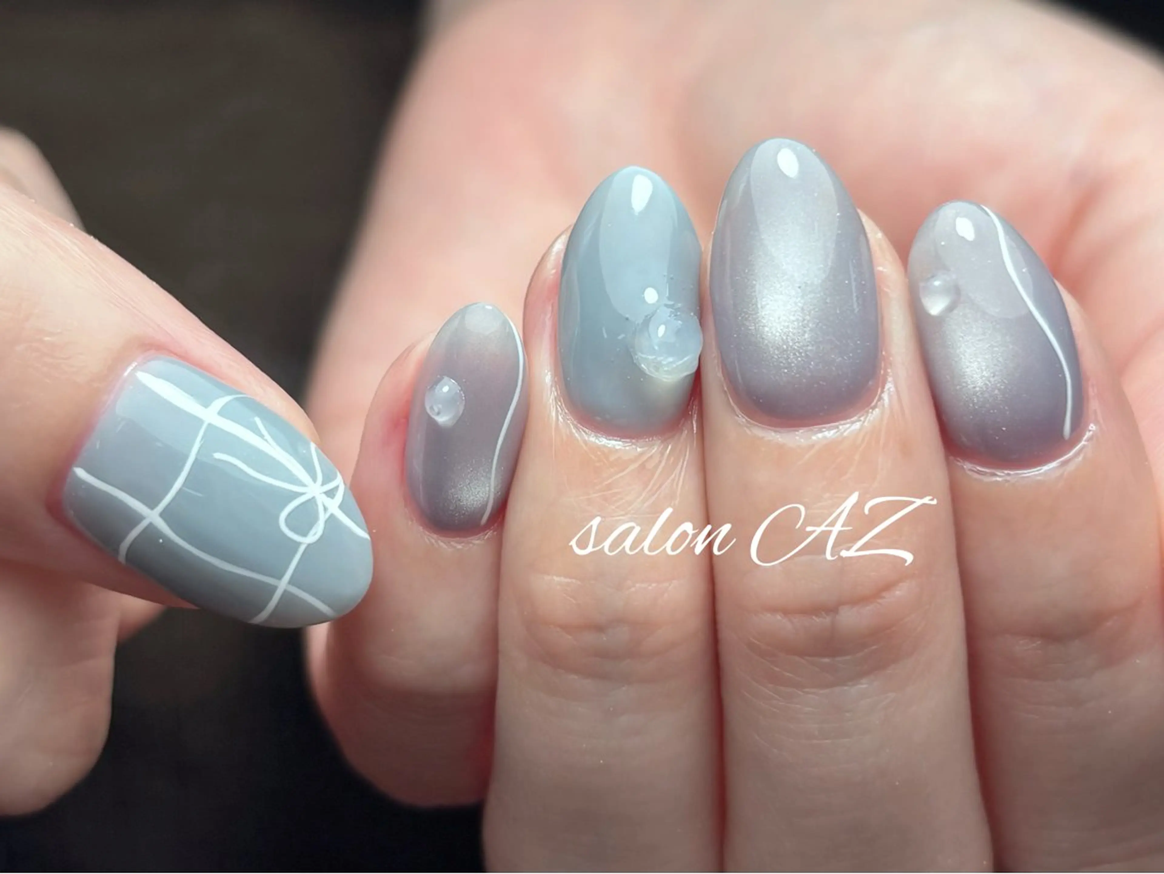 ネイル オフィスネイル ハンドネイル salon AZのネイルデザイン