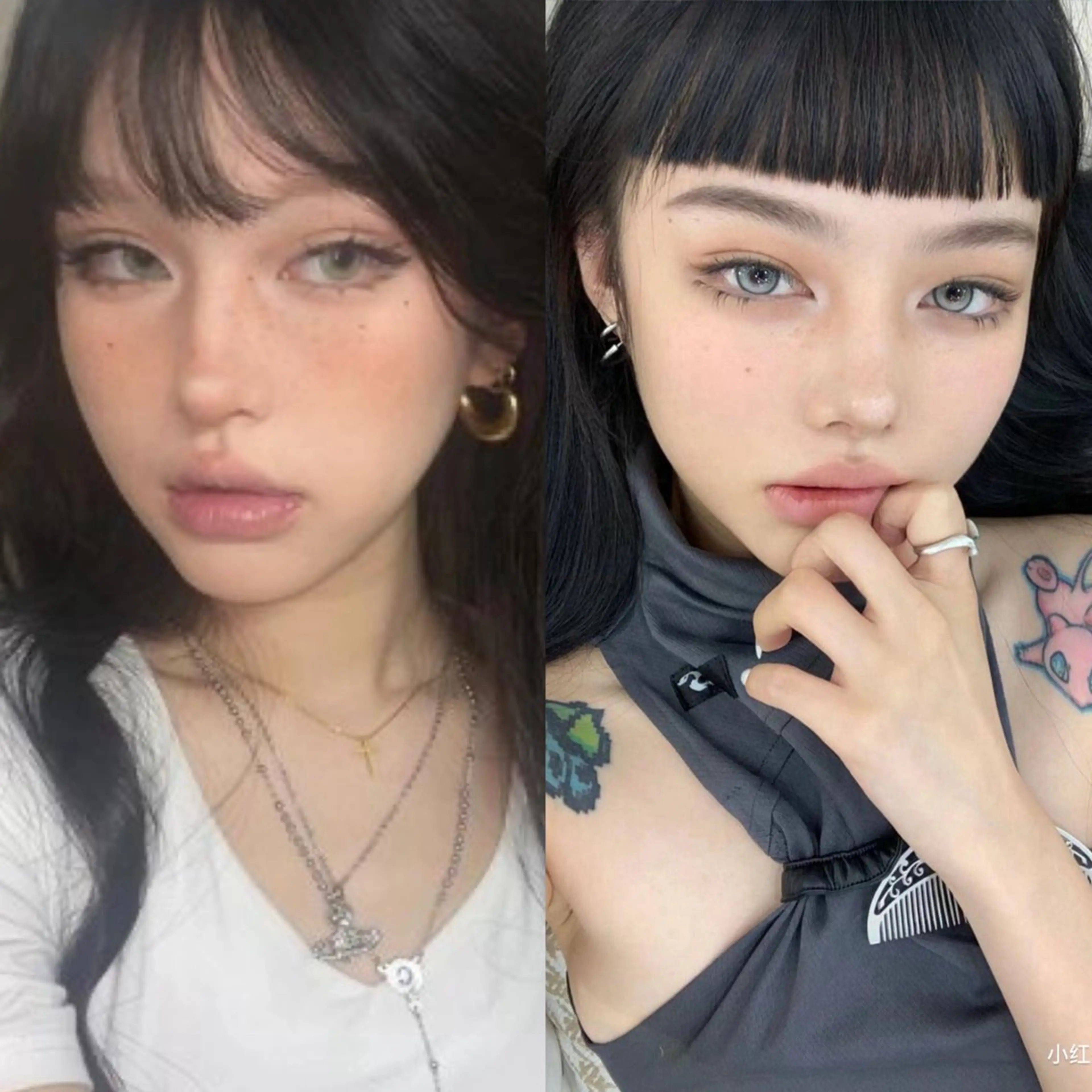 🌗前髪カット ワイドバング/ぱっつん前髪/姫カットの写真