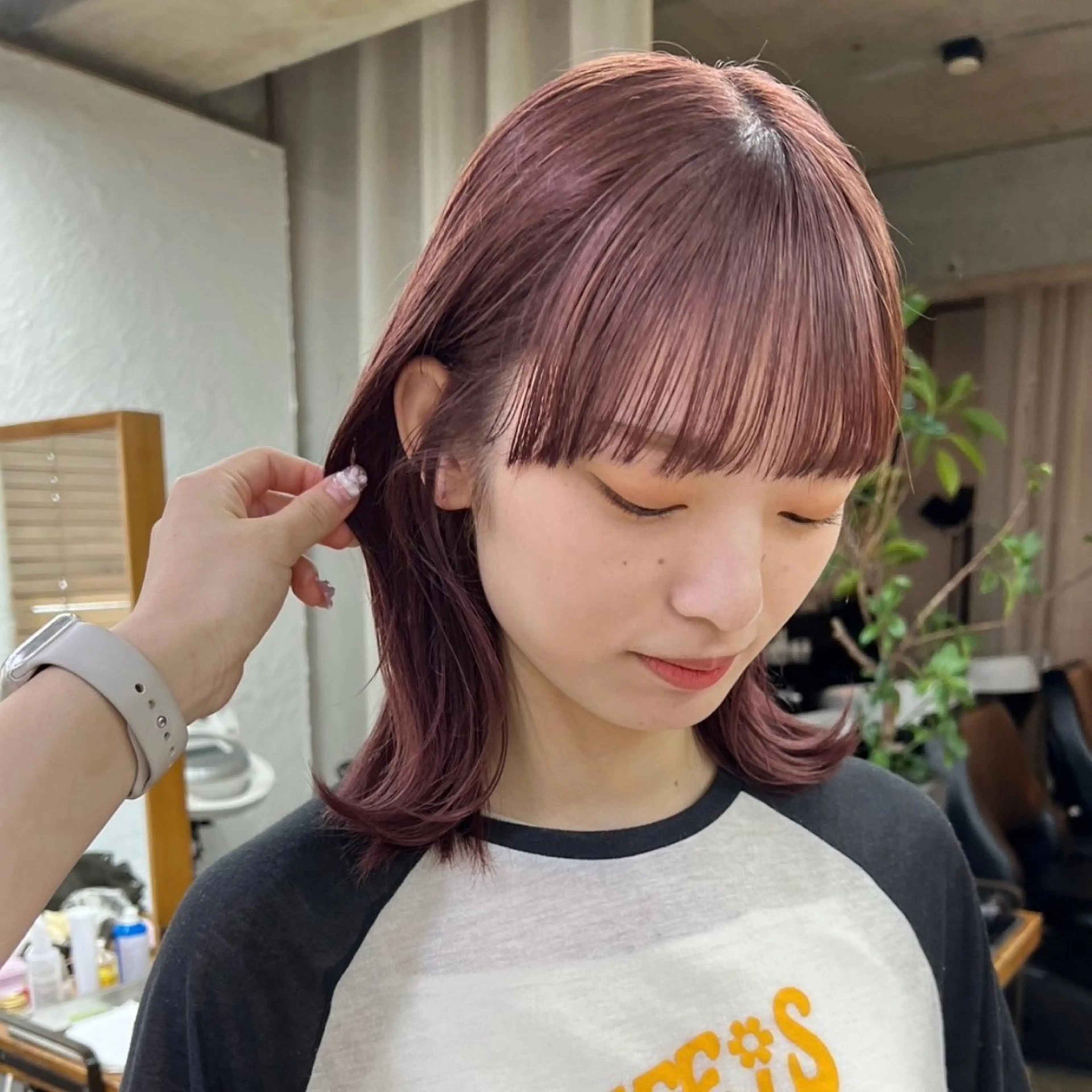 カラー 🌸🌸 sakura🌸🌸のヘアスタイル