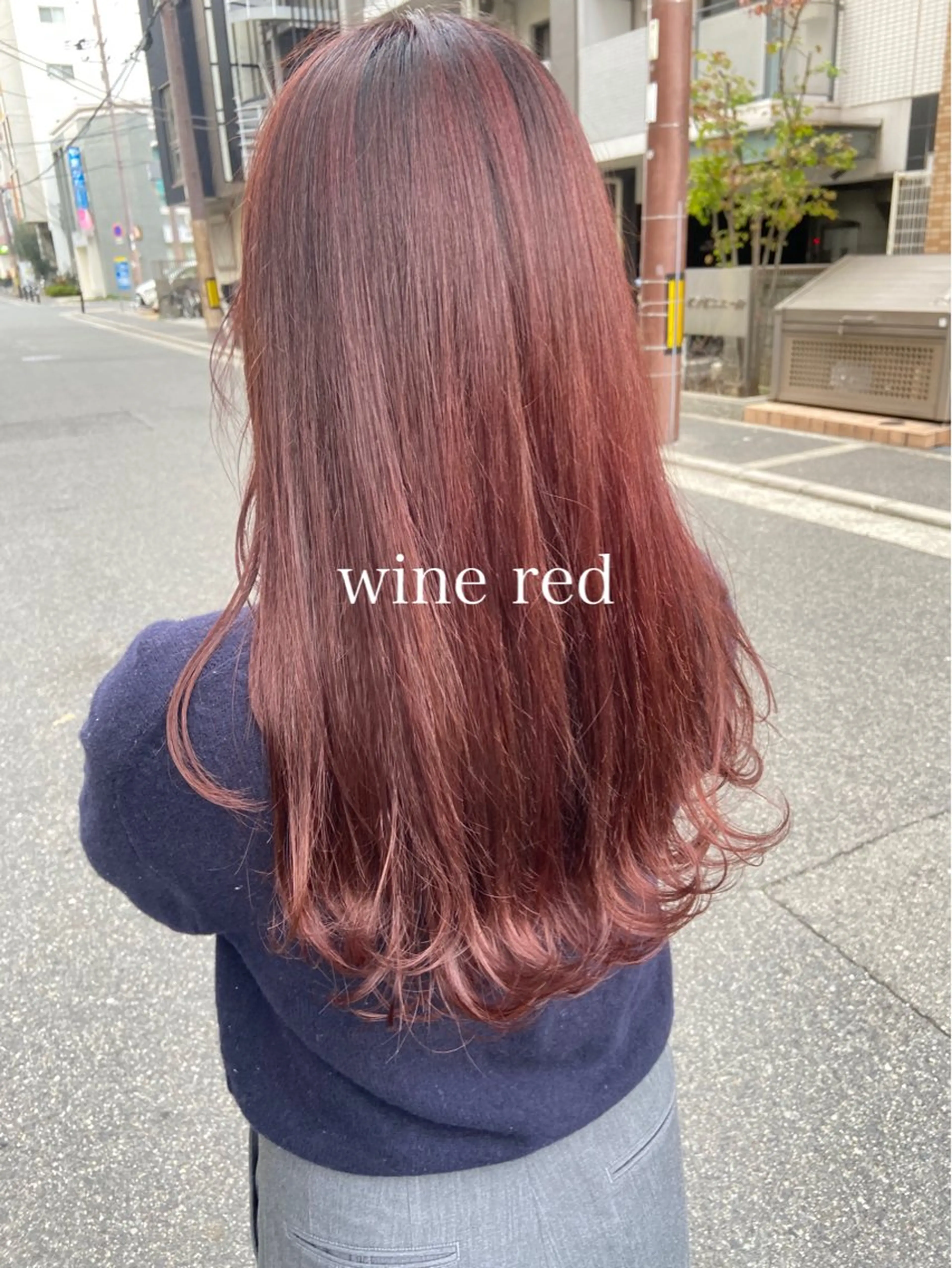 ロング カット ヘアカラー トリートメント 透明感カラー🎀 tasty／makoのヘアスタイル