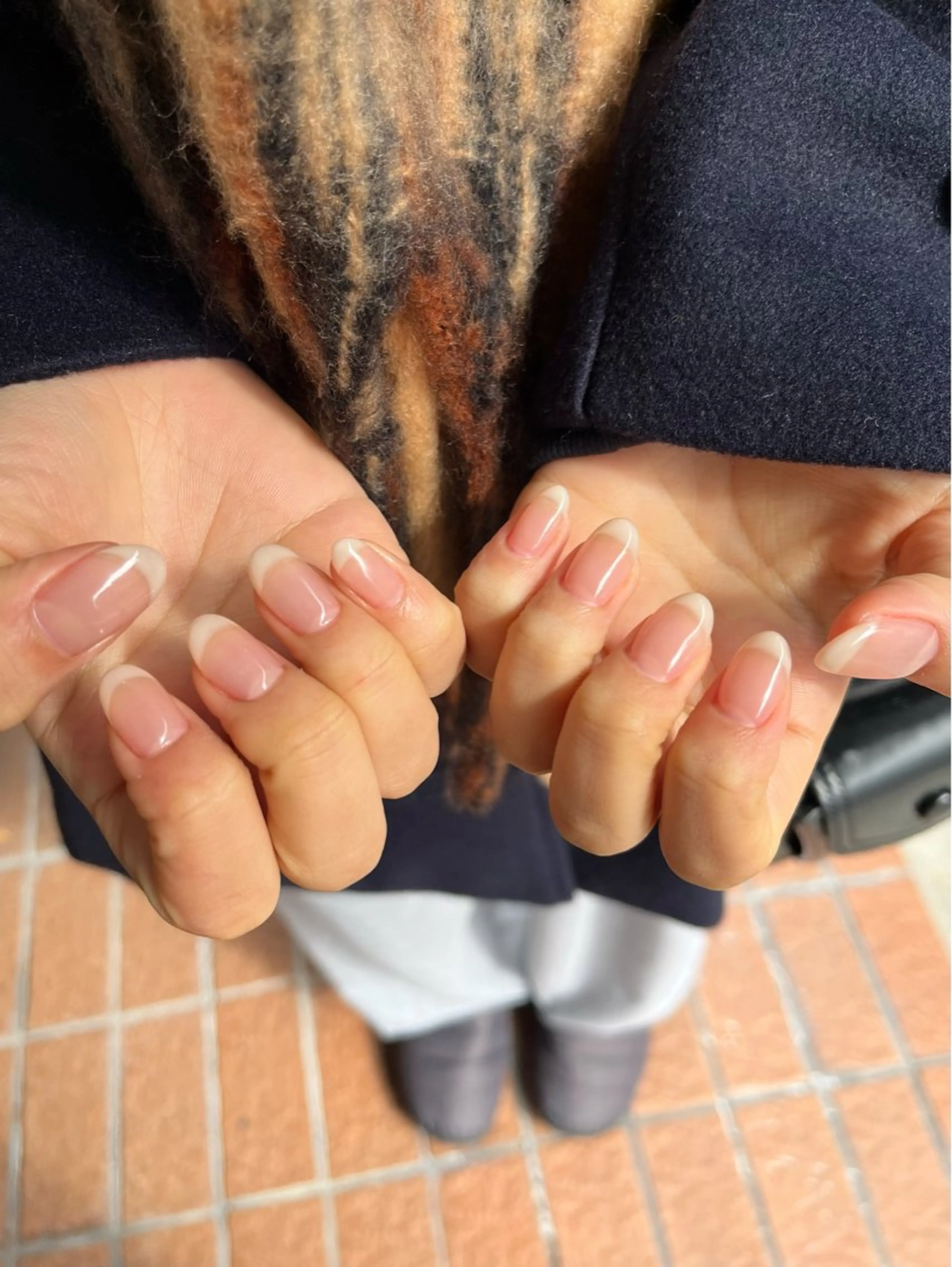 ネイル フレンチネイル ハンドネイル ballie／小野原 なつみのネイルデザイン