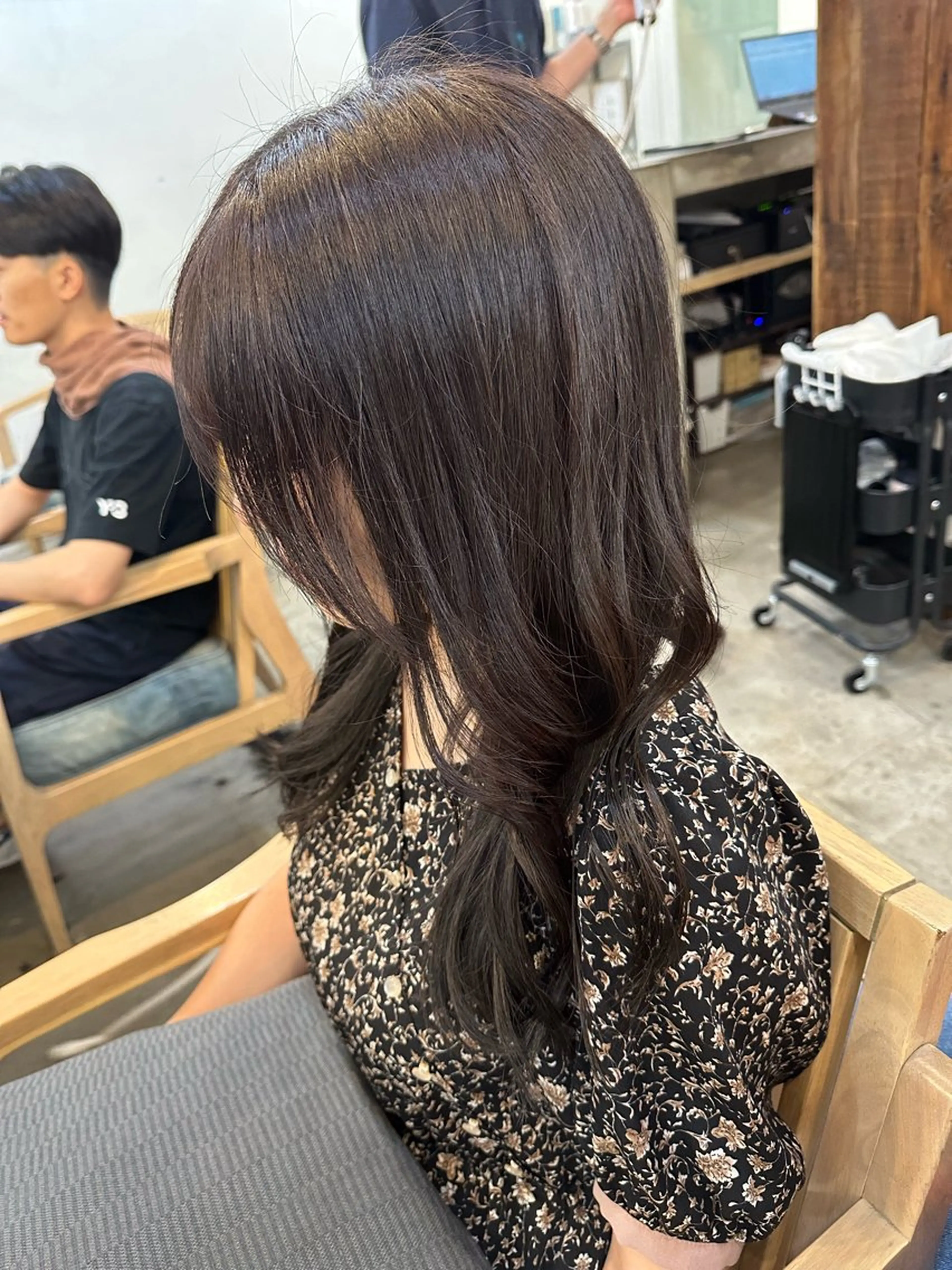 ロング カラー 横浜/メンズ特化/ Farbe/田中颯斗のヘアスタイル