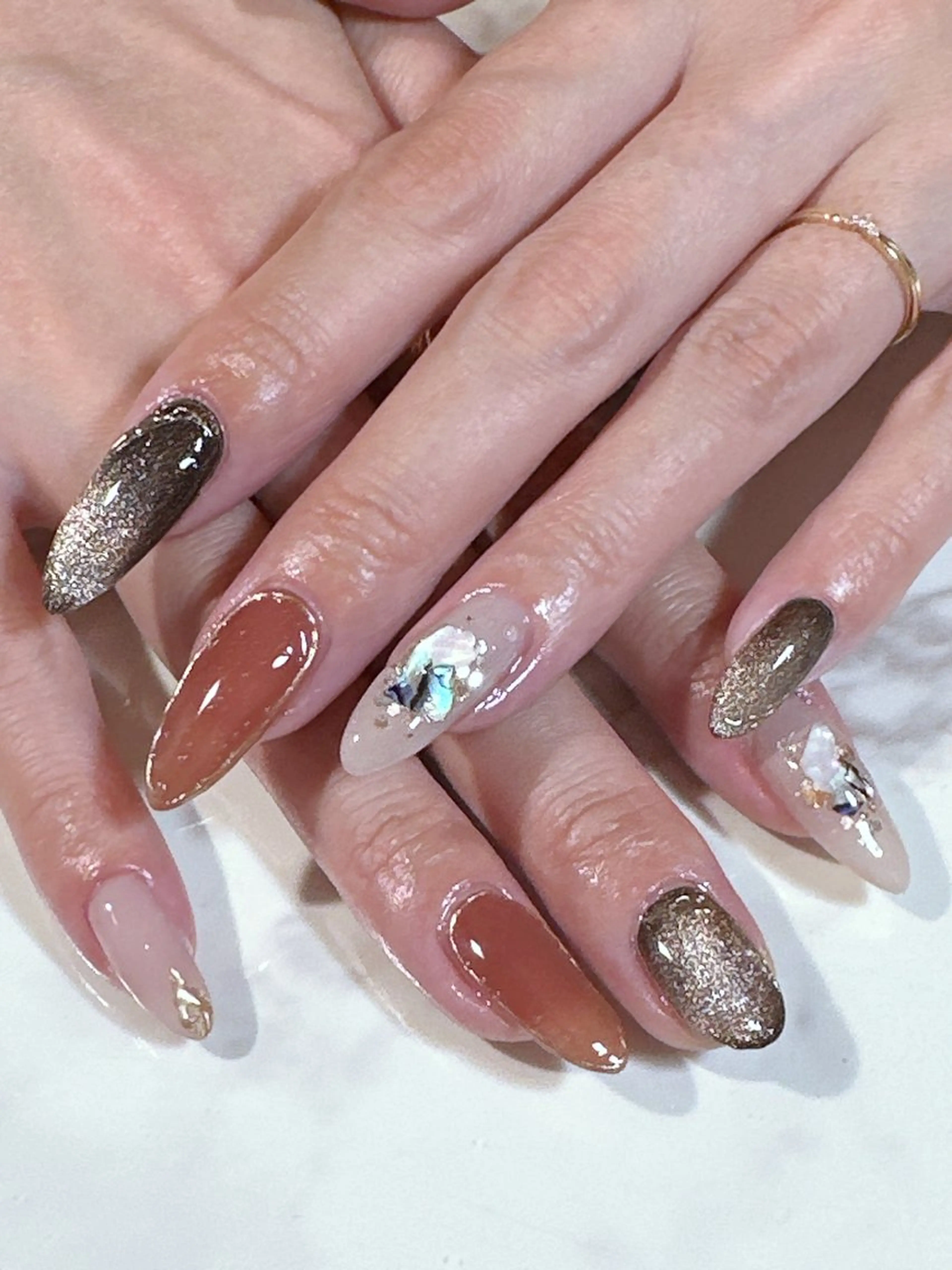 ネイル ハンドネイル 三浦 藍のネイルデザイン