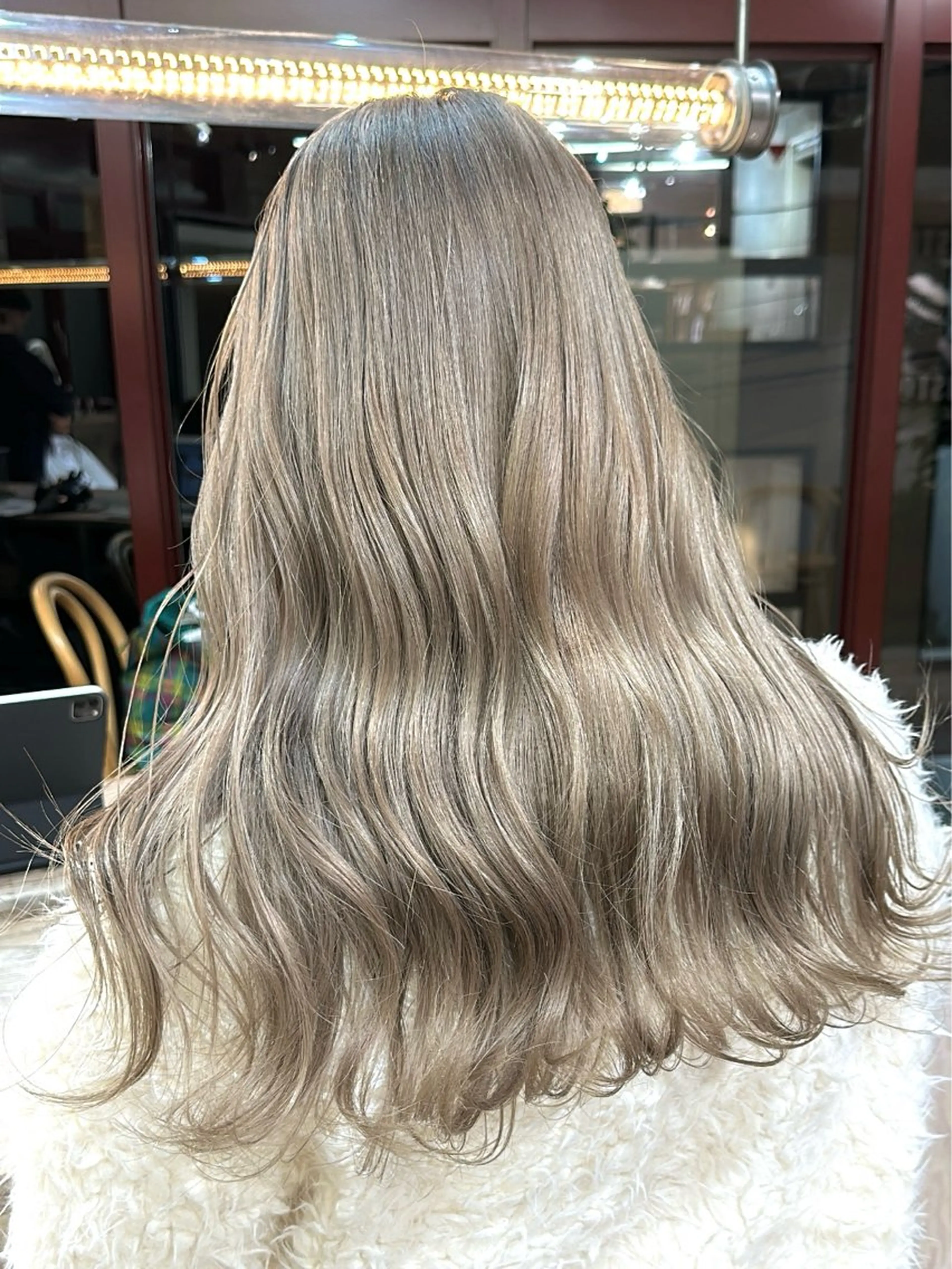 ロング カラー ヘアカラー トリートメント ササキカズマ〻透明感 〻色落ち〻赤み消しのヘアスタイル