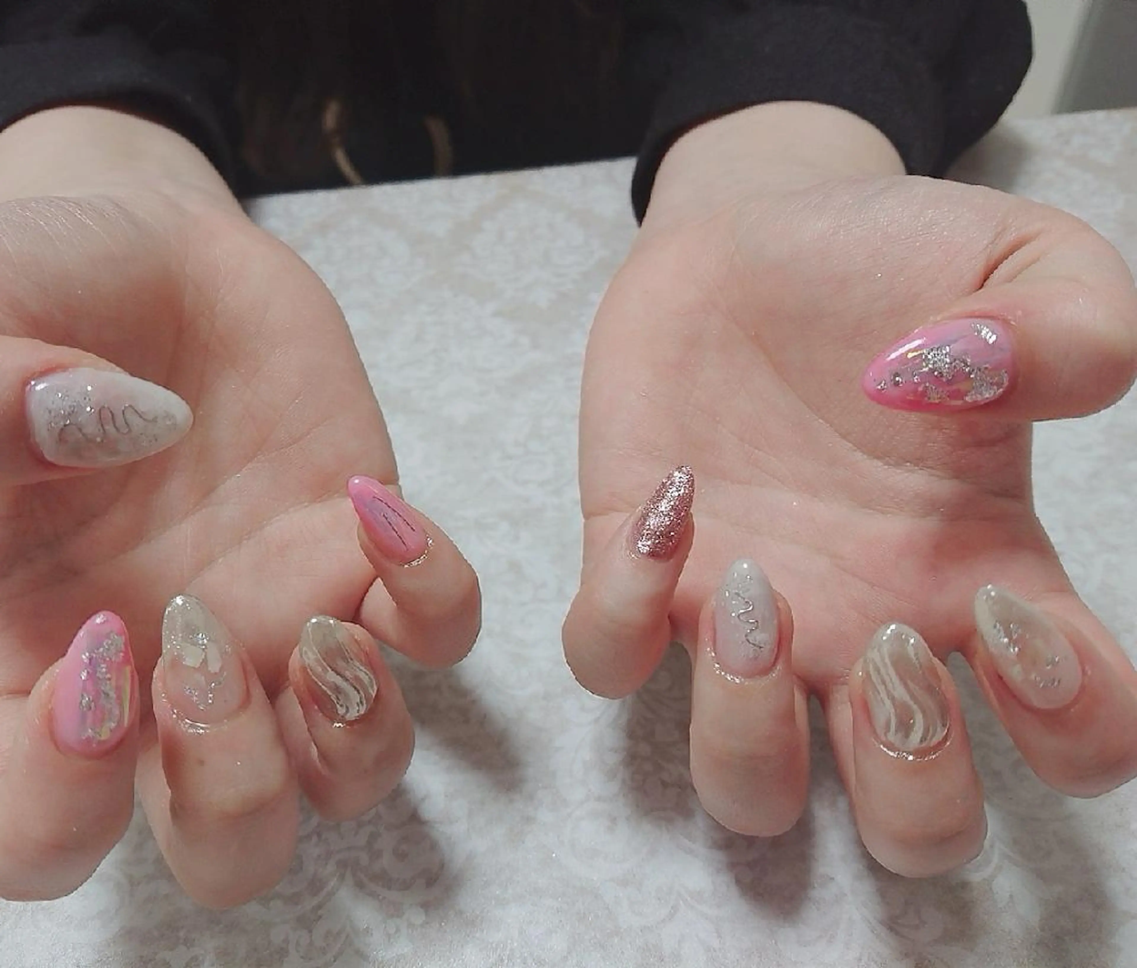 ネイル ニュアンスネイル JEWEL nailのネイルデザイン