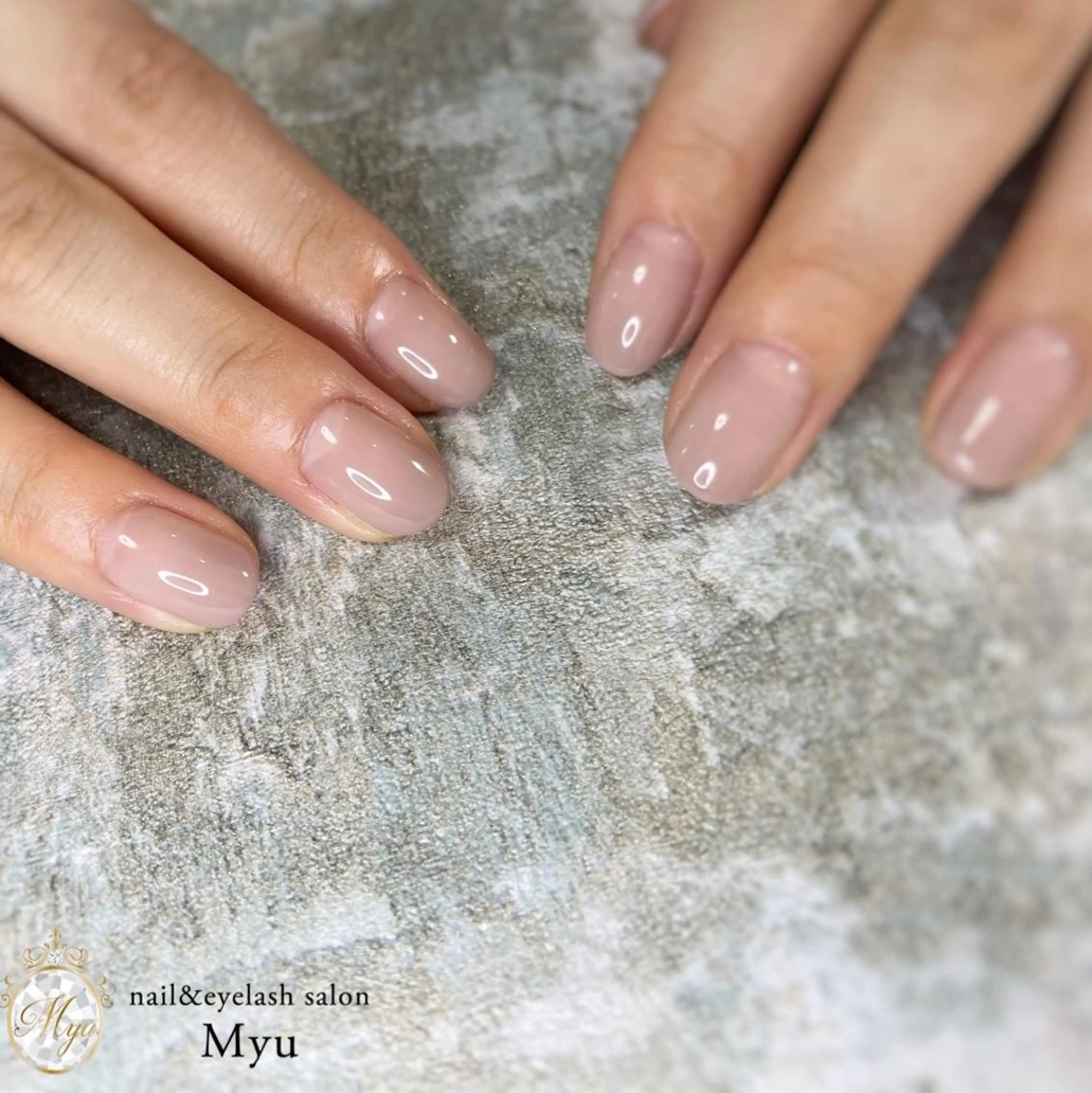 ネイル ジェルネイル パラジェル ハンドネイル Myu博多店 かえでのネイルデザイン