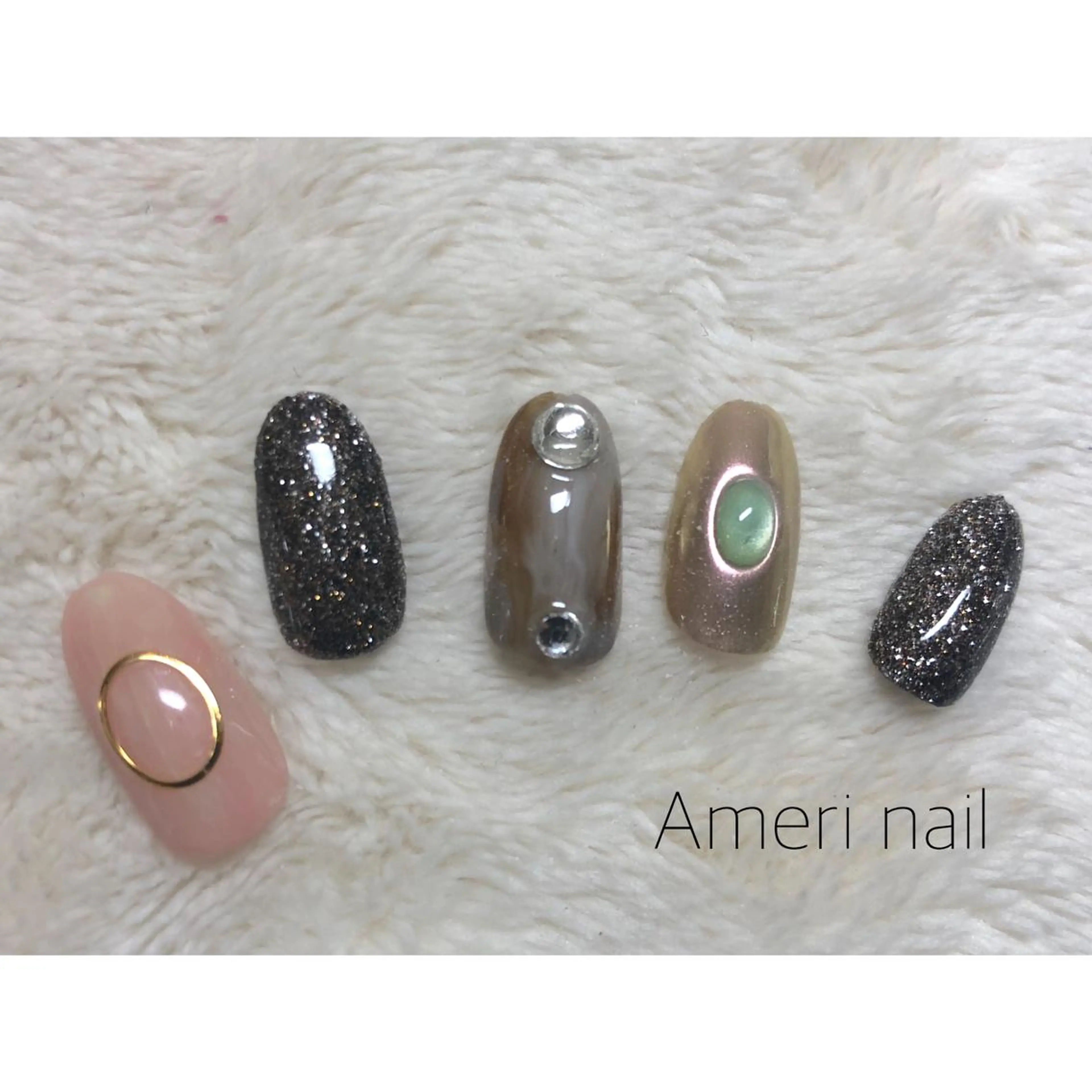 ネイル ハンドネイル Ameri nail /UKIのネイルデザイン