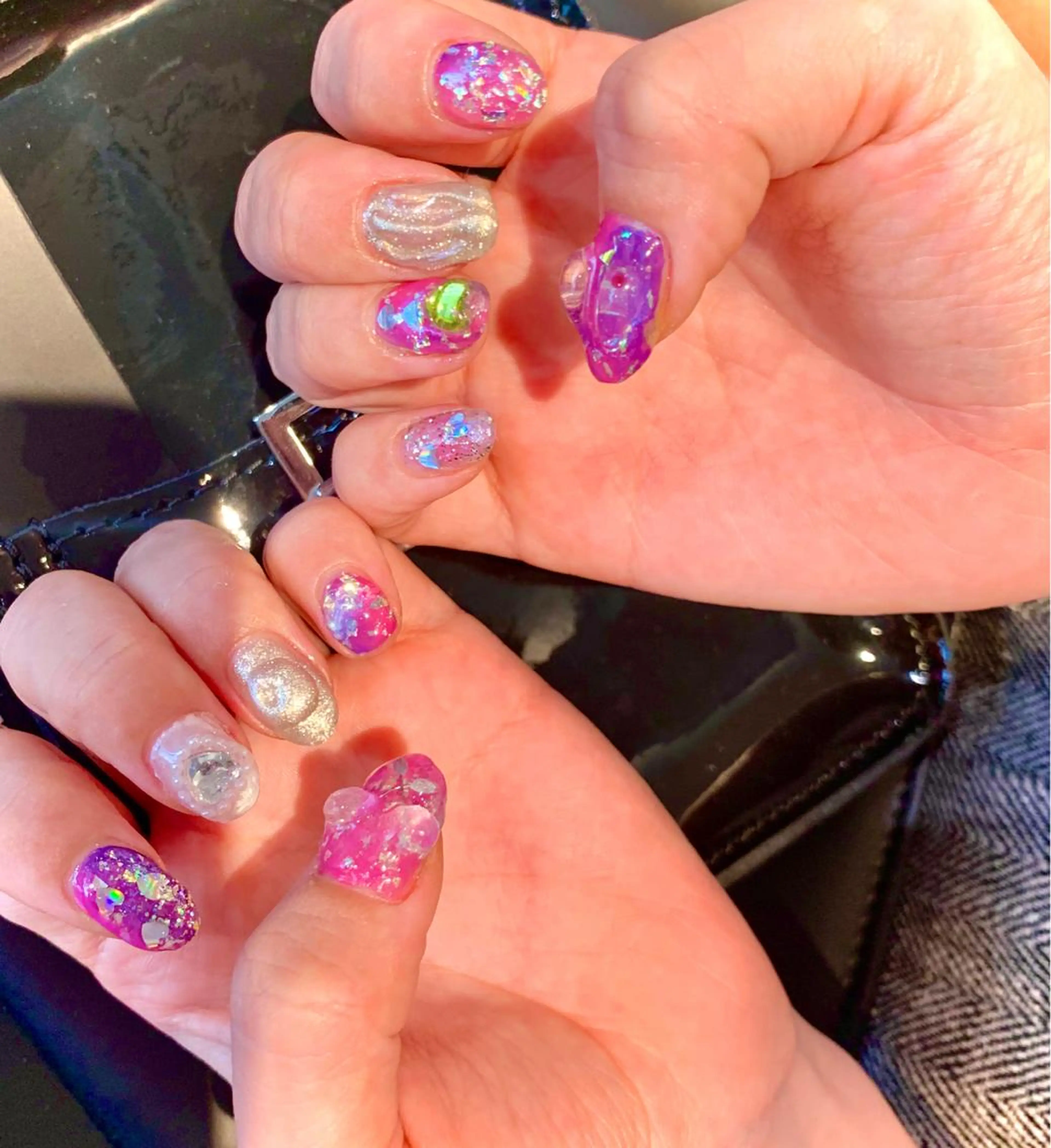 ネイル AO所属・RISAKO 艶髪モテヘア🎀府中のヘアスタイル