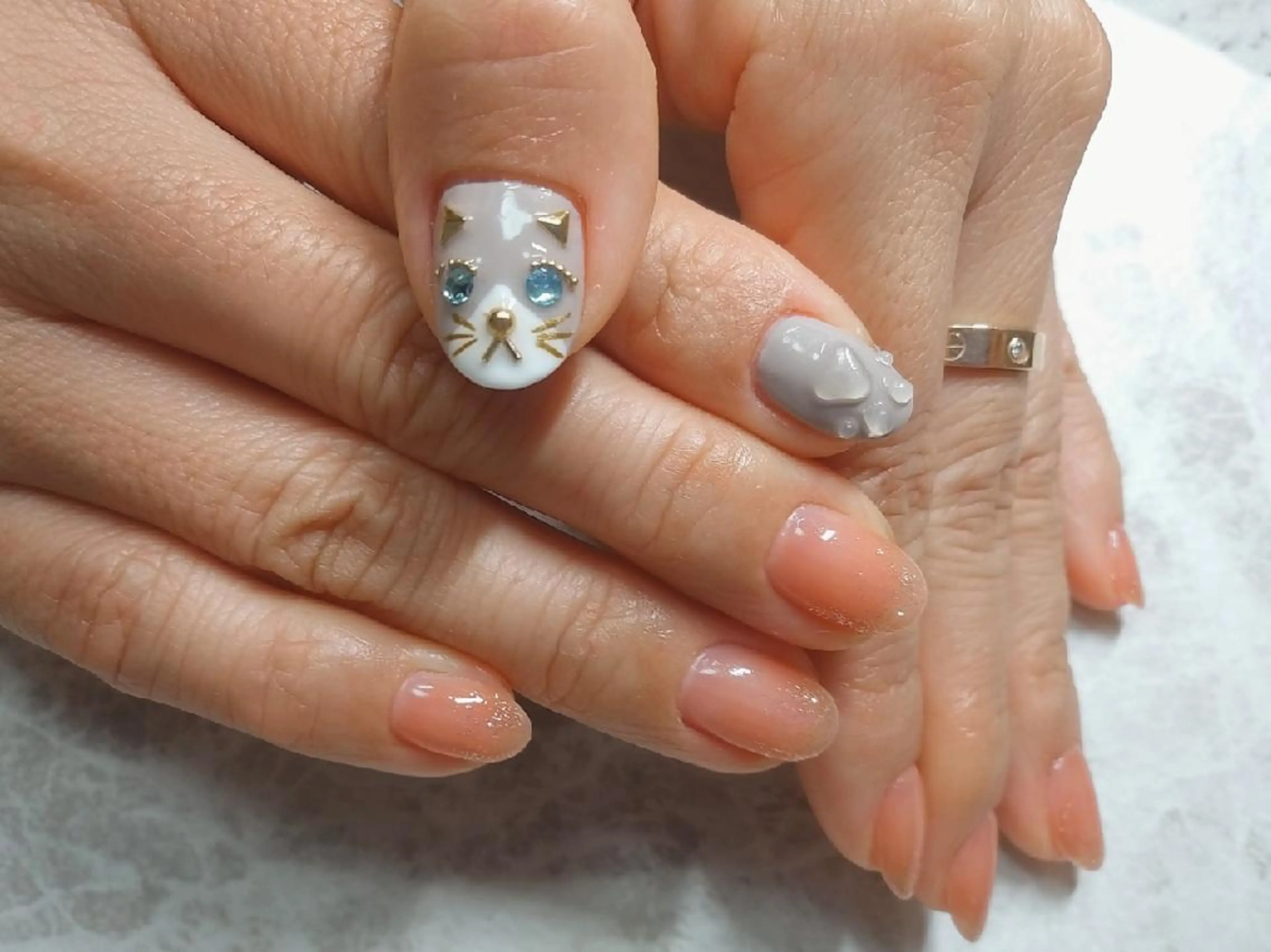 ネイル ハンドネイル フットネイル Lupinus ルピナスのネイルデザイン