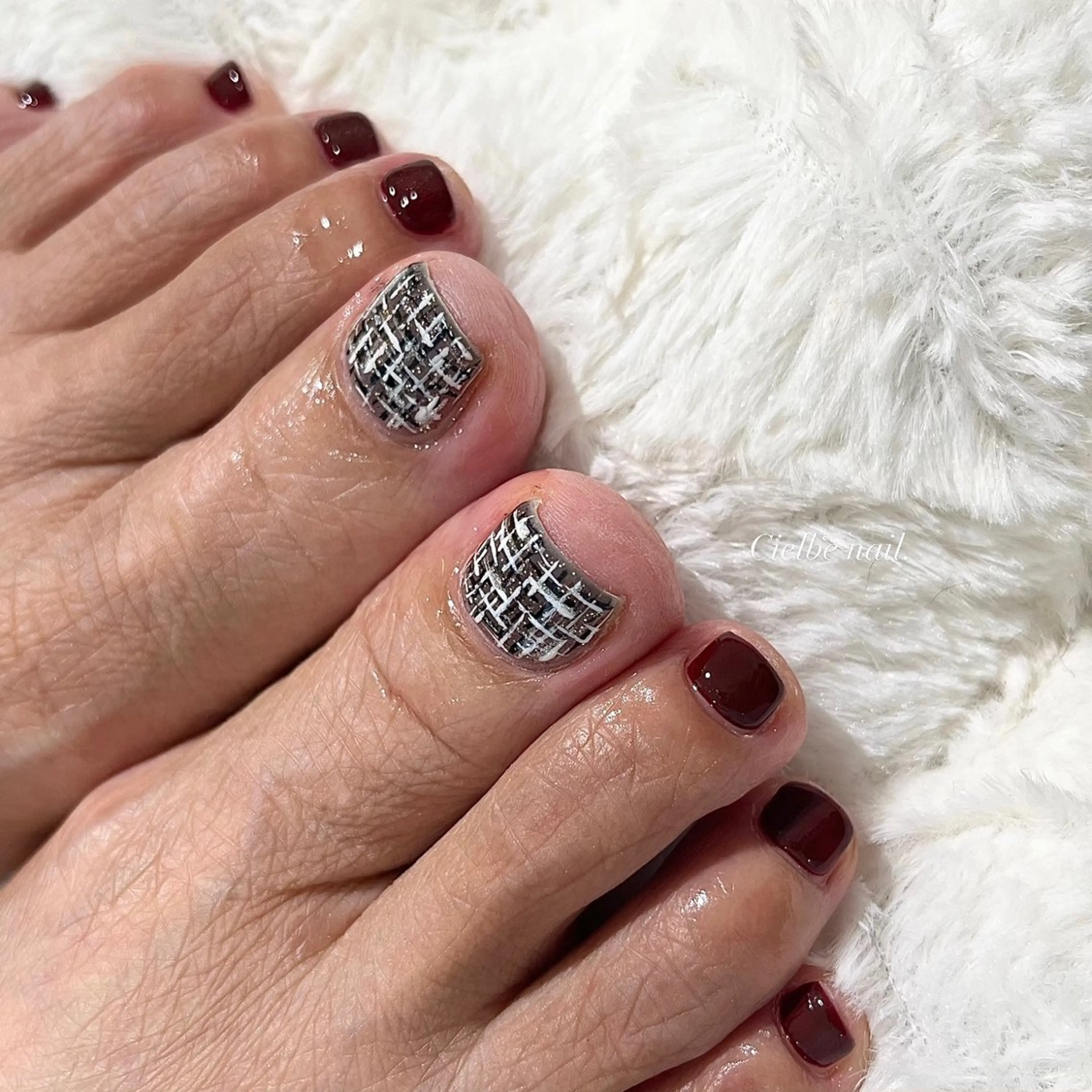 ネイル フットネイル cielbe nailのネイルデザイン