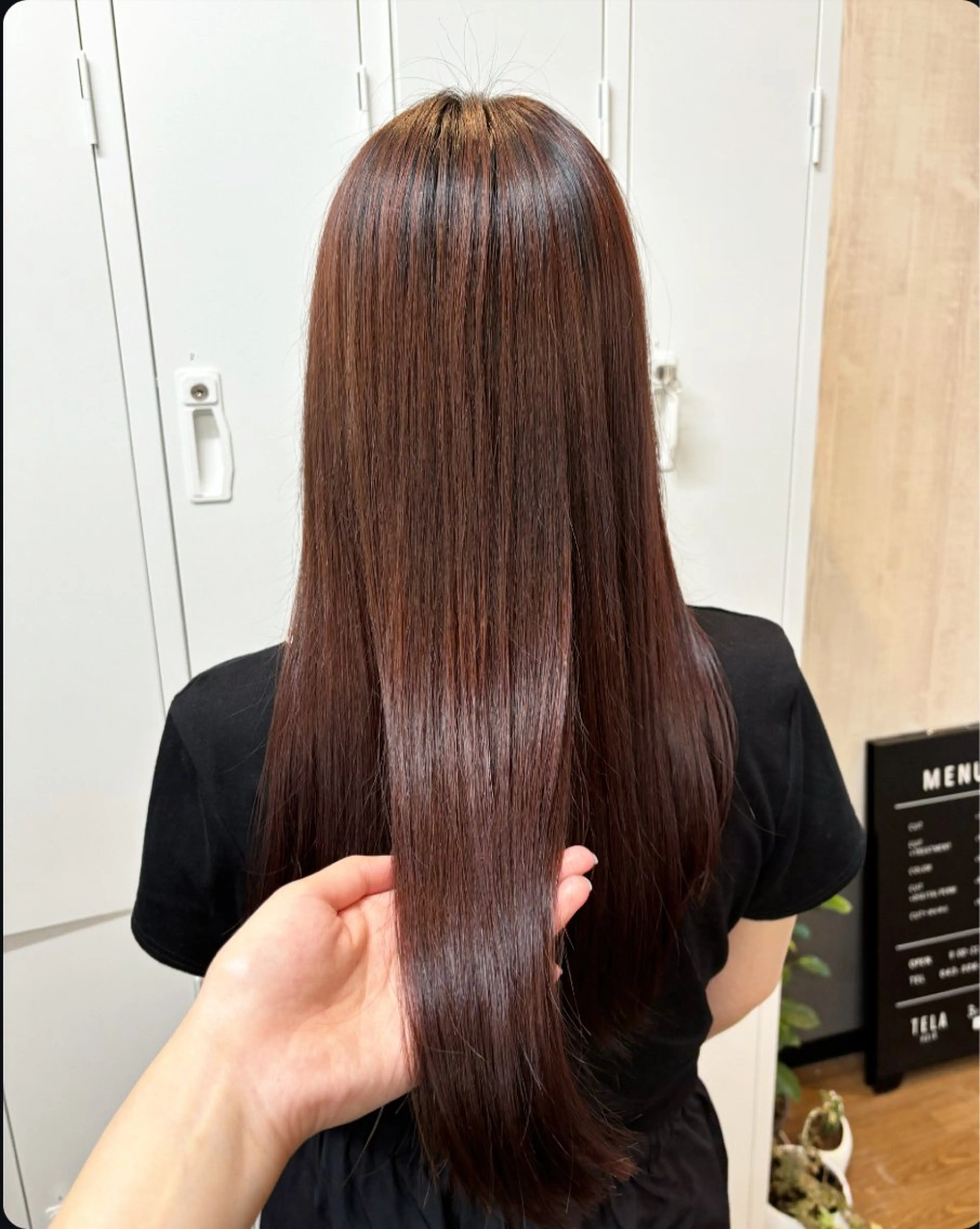 ロング カット ヘアカラー トリートメント 🩵 honoka🩵のヘアスタイル