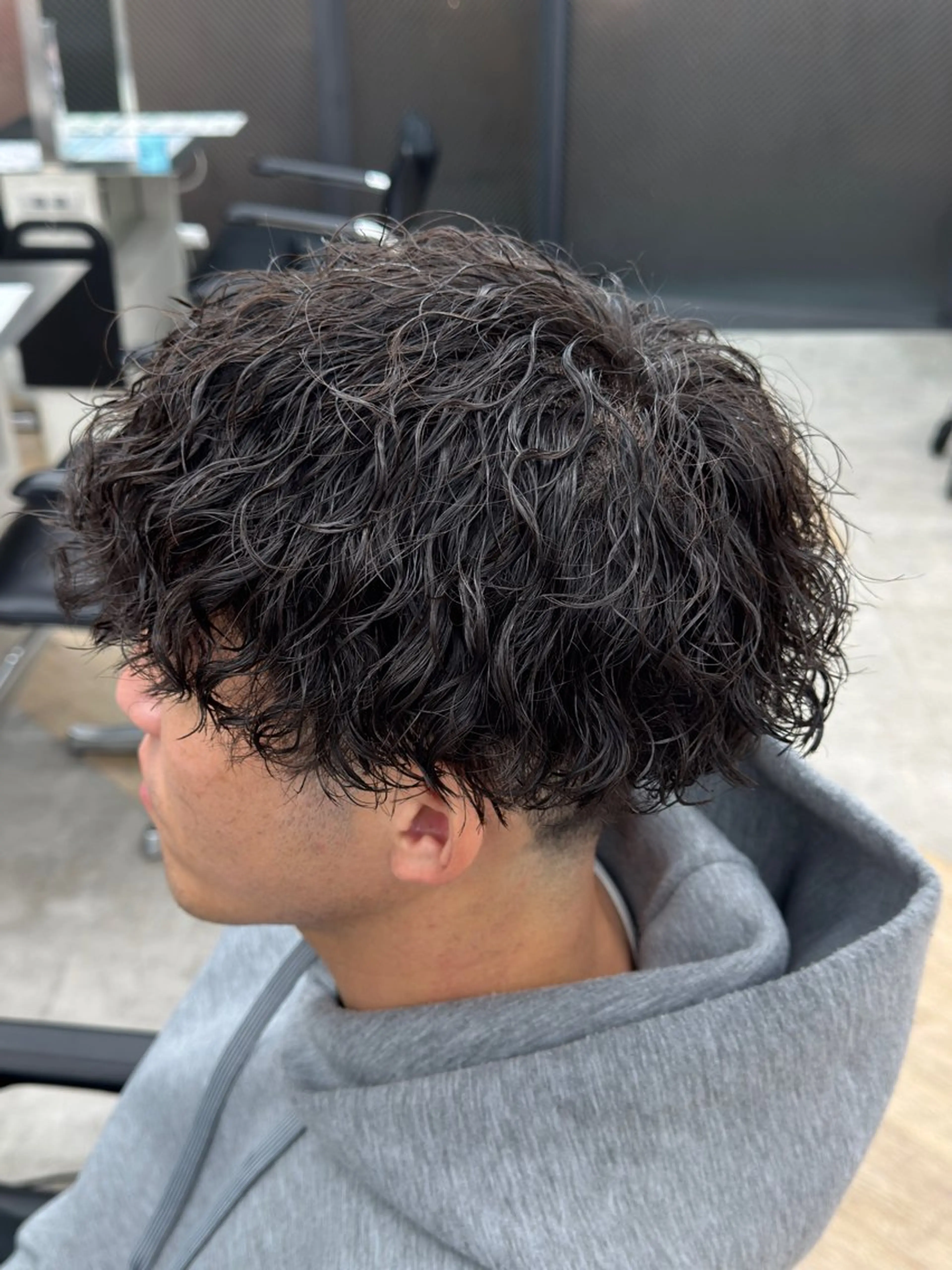 パーマ メンズ カット パーマ ☀️メンズパーマ☀️ /栄/濵﨑新成のヘアスタイル