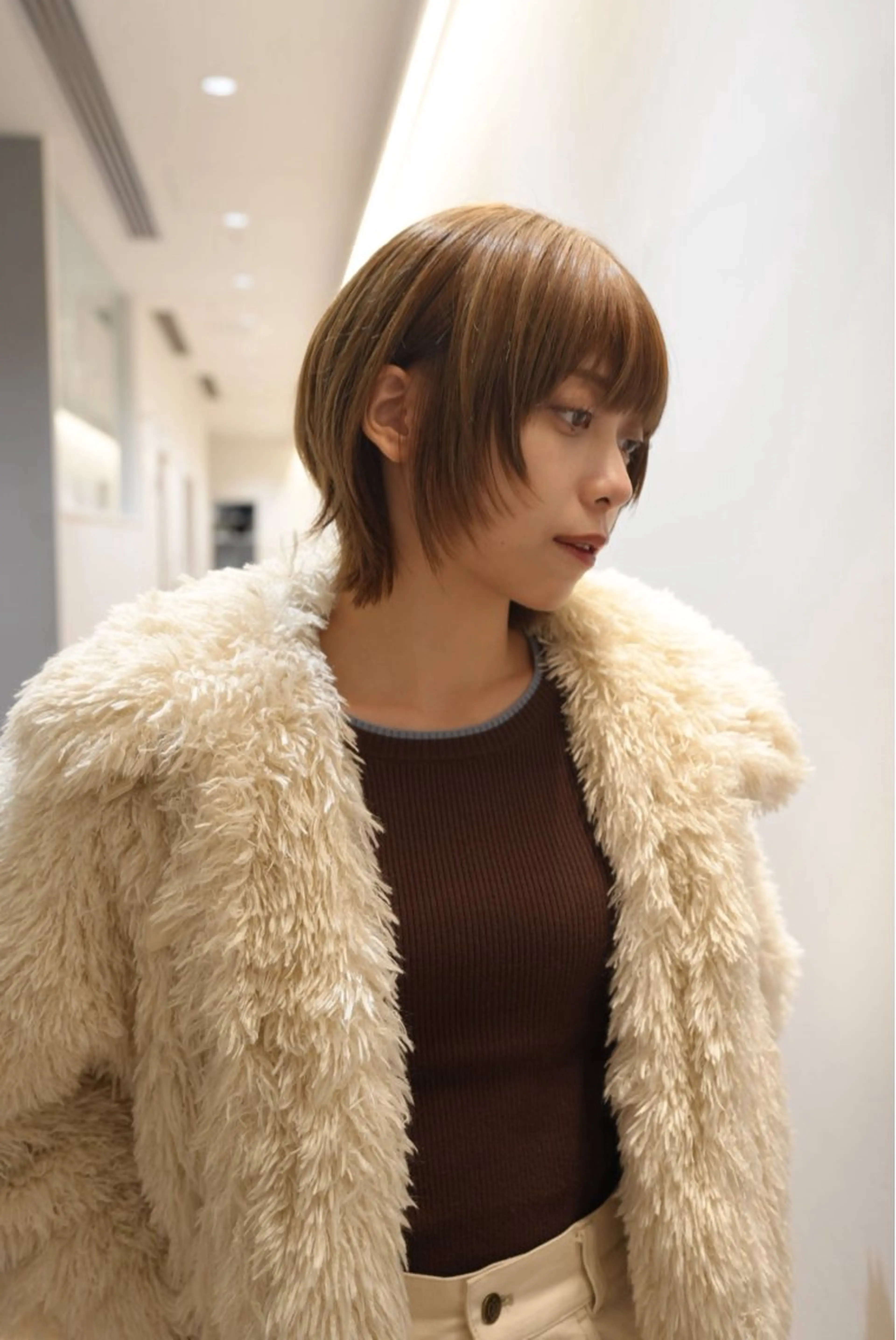 ショート ヘアカラー 🥀似合わせ🥀 柔らかカラー・タイトのヘアスタイル