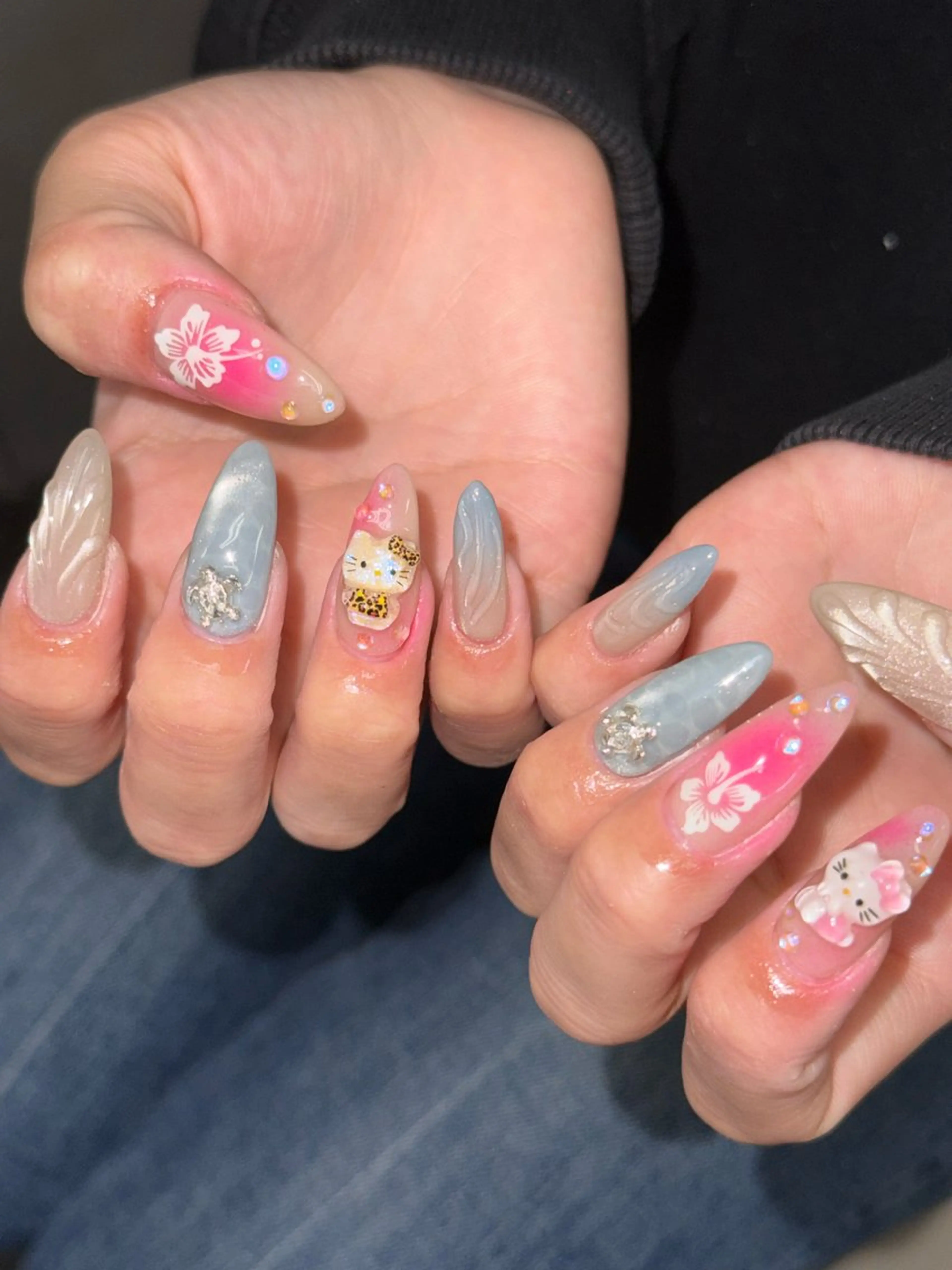 ネイル ハンドネイル hazuki ☽ ５月予約受付中✨のネイルデザイン