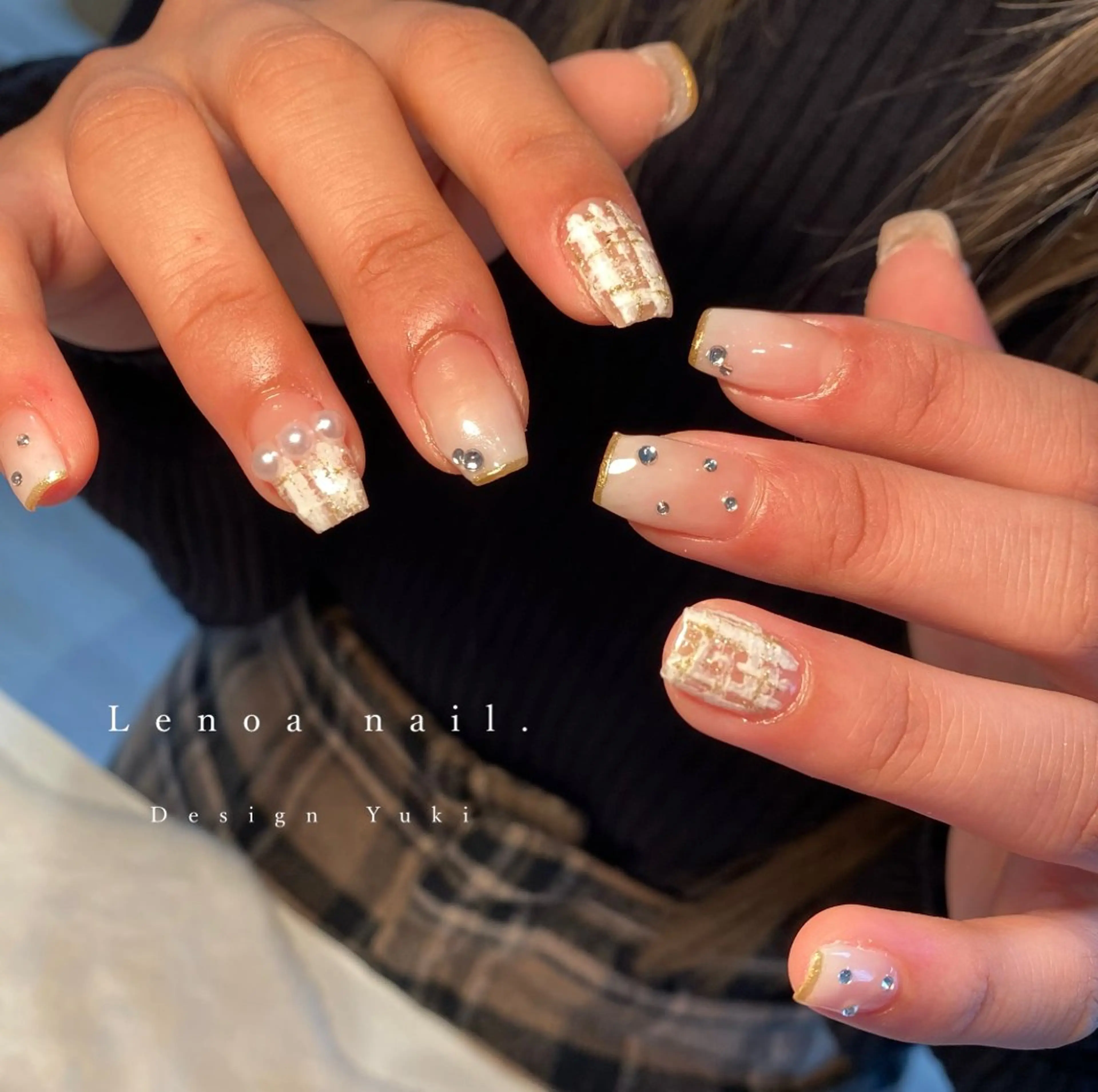 ネイル ハンドネイル Lenoa Yukiのネイルデザイン