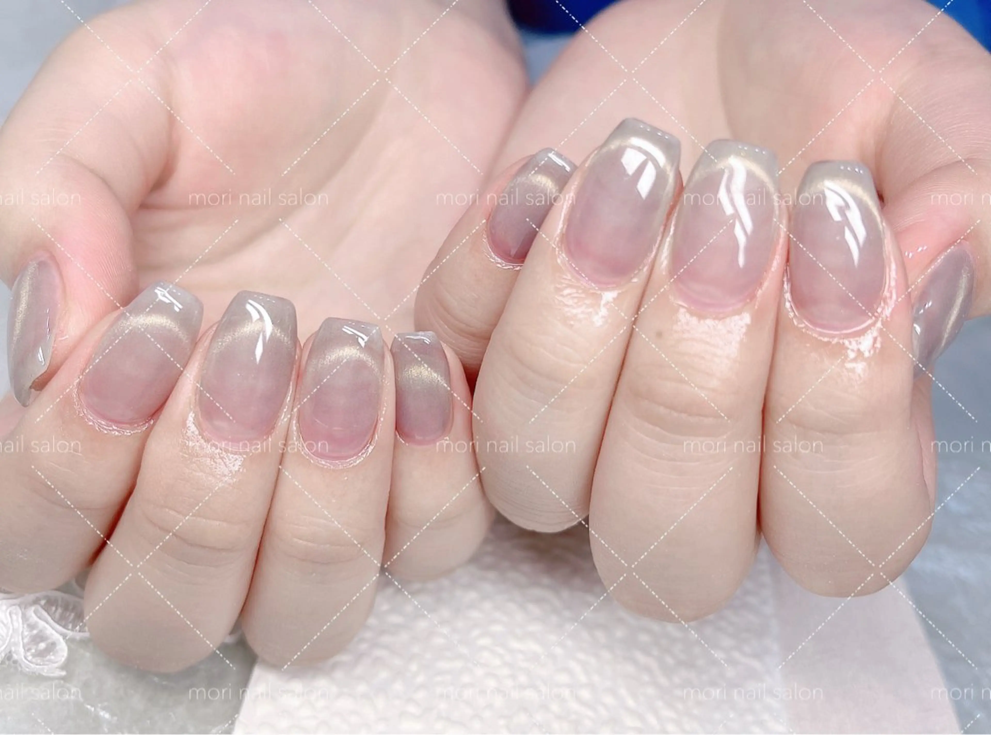 ネイル ハンドネイル 森 ネイルサロンのネイルデザイン