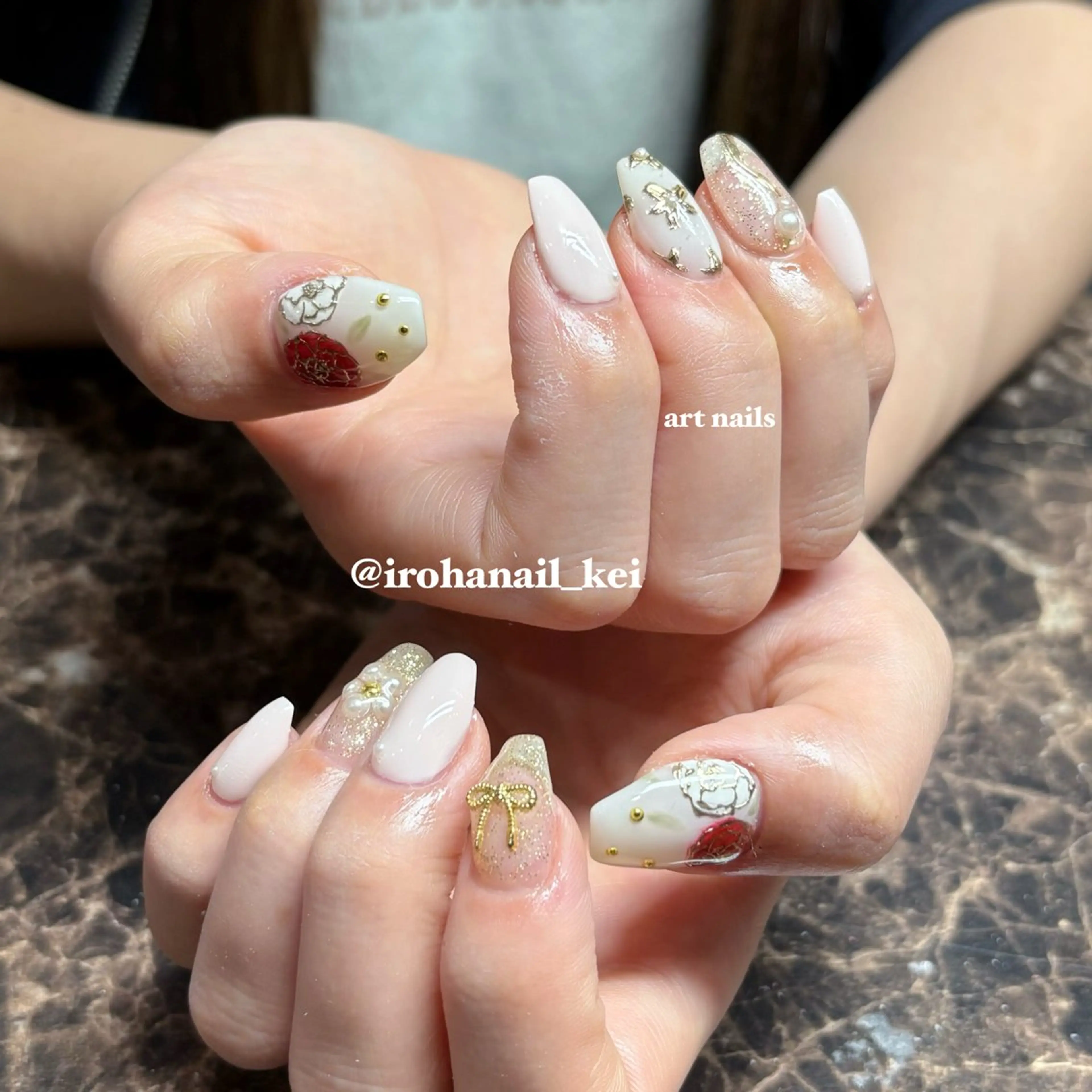 ネイル アートネイル IROHA NAIL_けい🐶のネイルデザイン