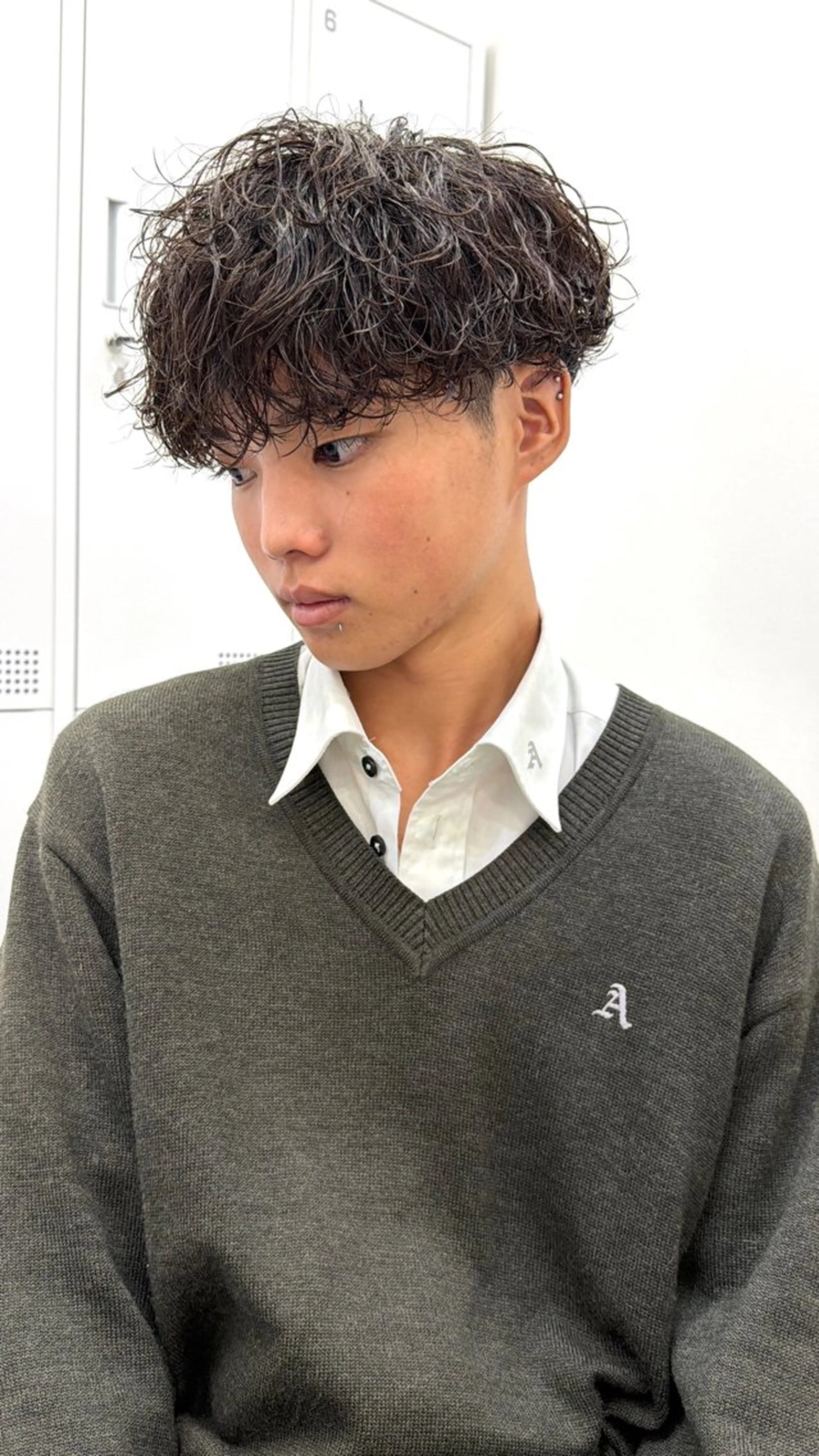 パーマ メンズ メンズパーマ 🏁片倉 玲旺🏁のヘアスタイル