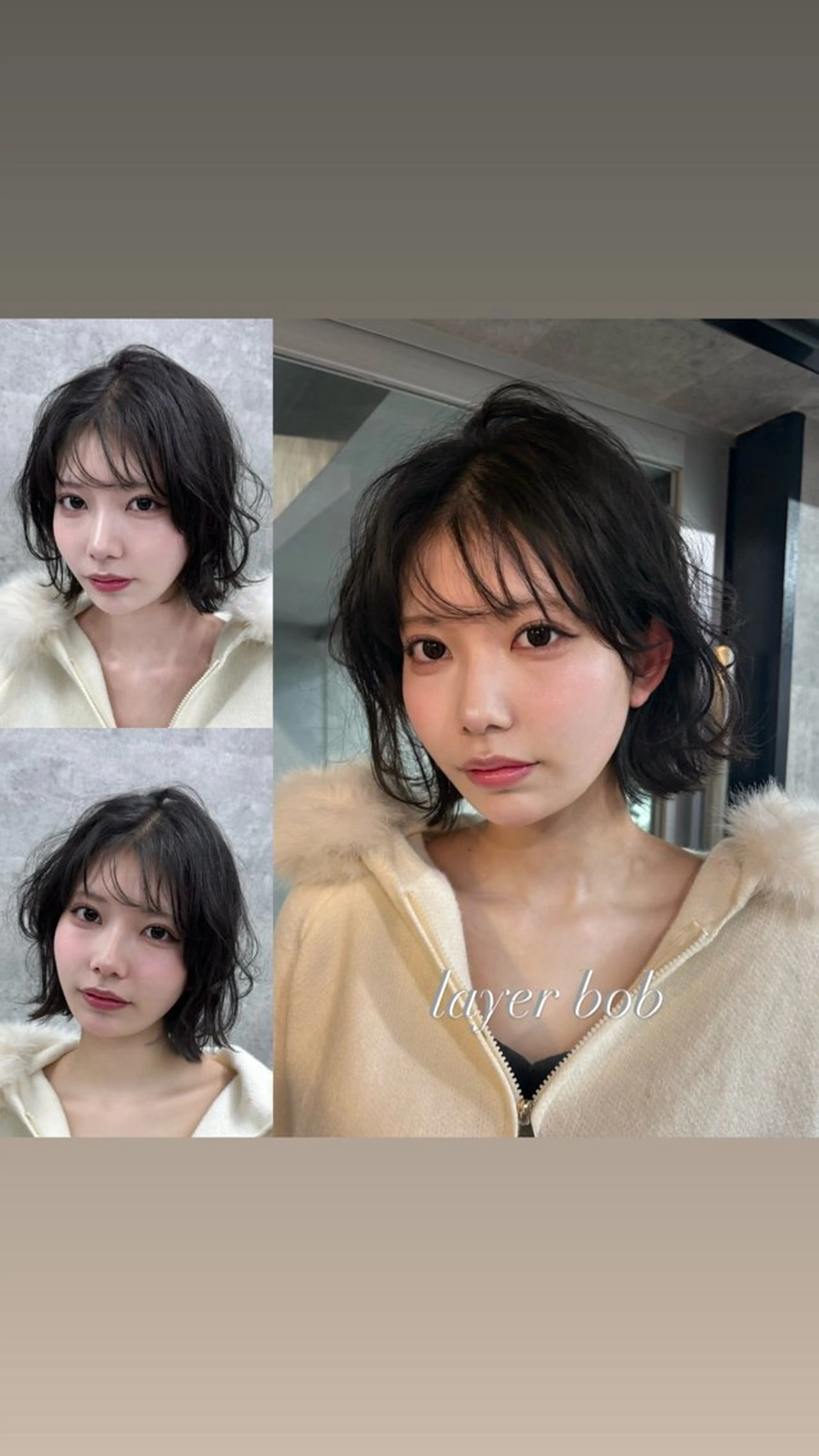 ショート カラー カット ヘアカラー You/透明感カラー レイヤーカット/ボブのヘアスタイル