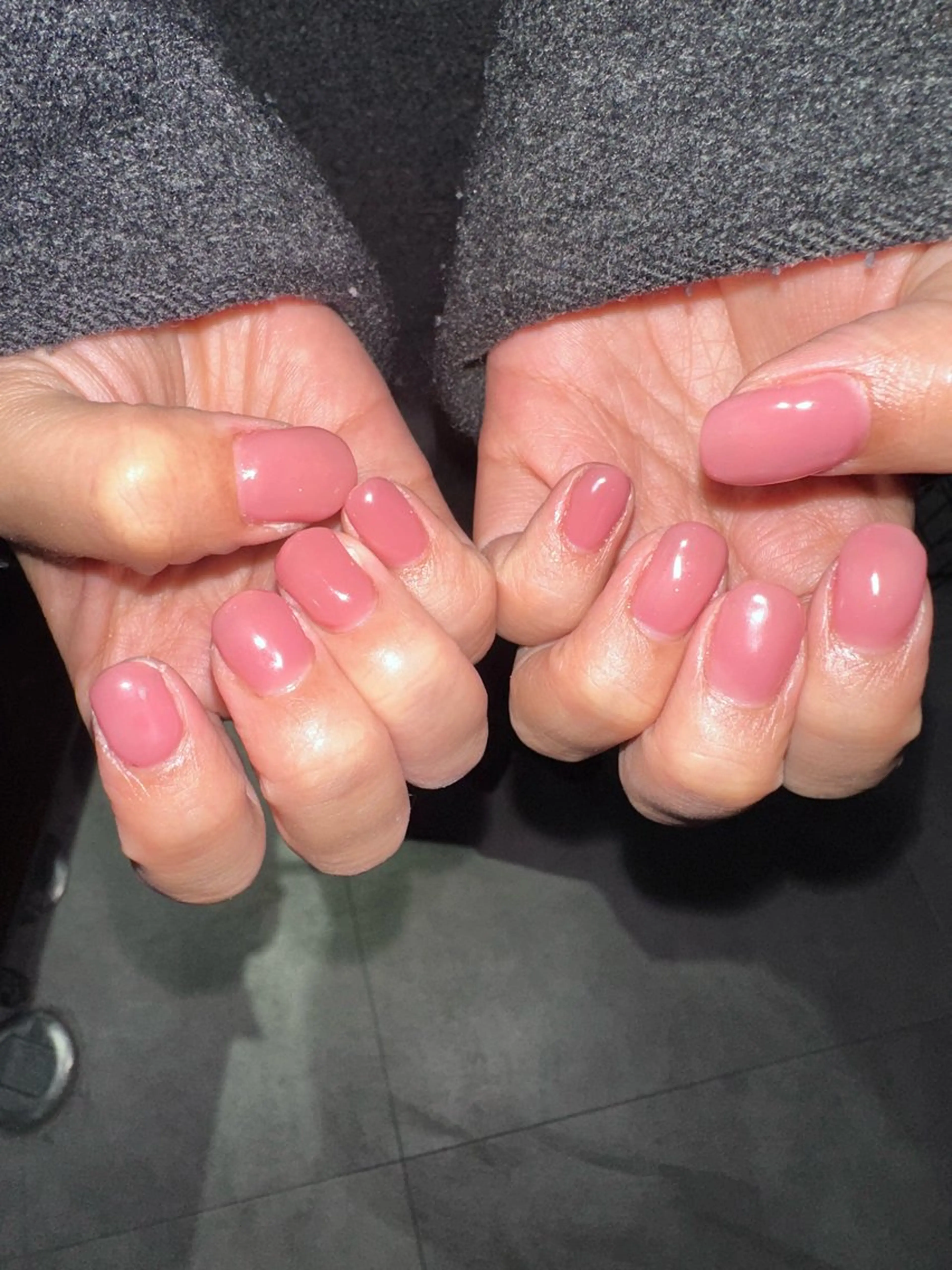 ネイル ワンカラーネイル MIYUU♡*.+ﾟ アート/ニュアンスのネイルデザイン