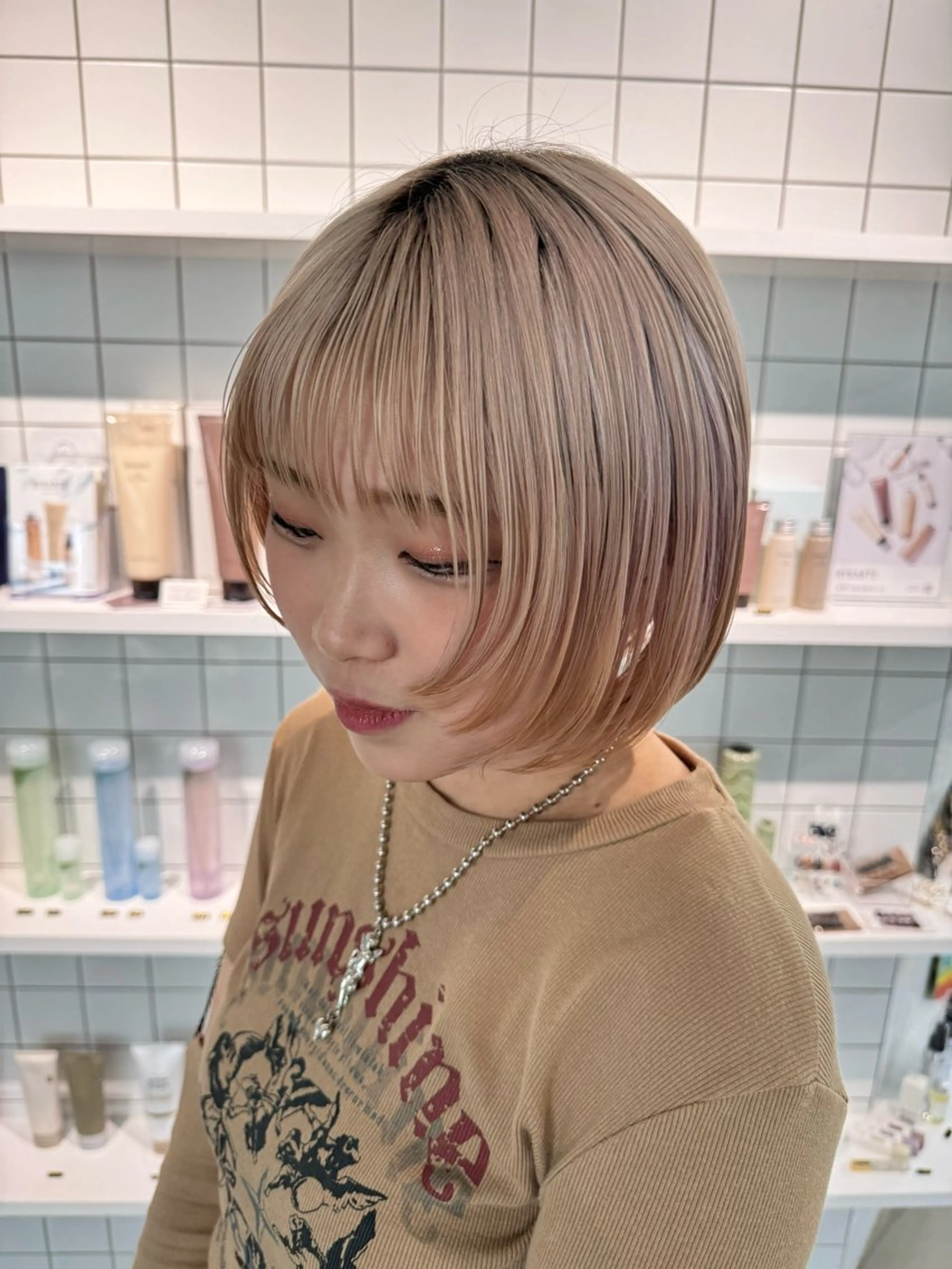 ミディアム ご予約は2月まで！ maho‪🐈🎀のヘアスタイル