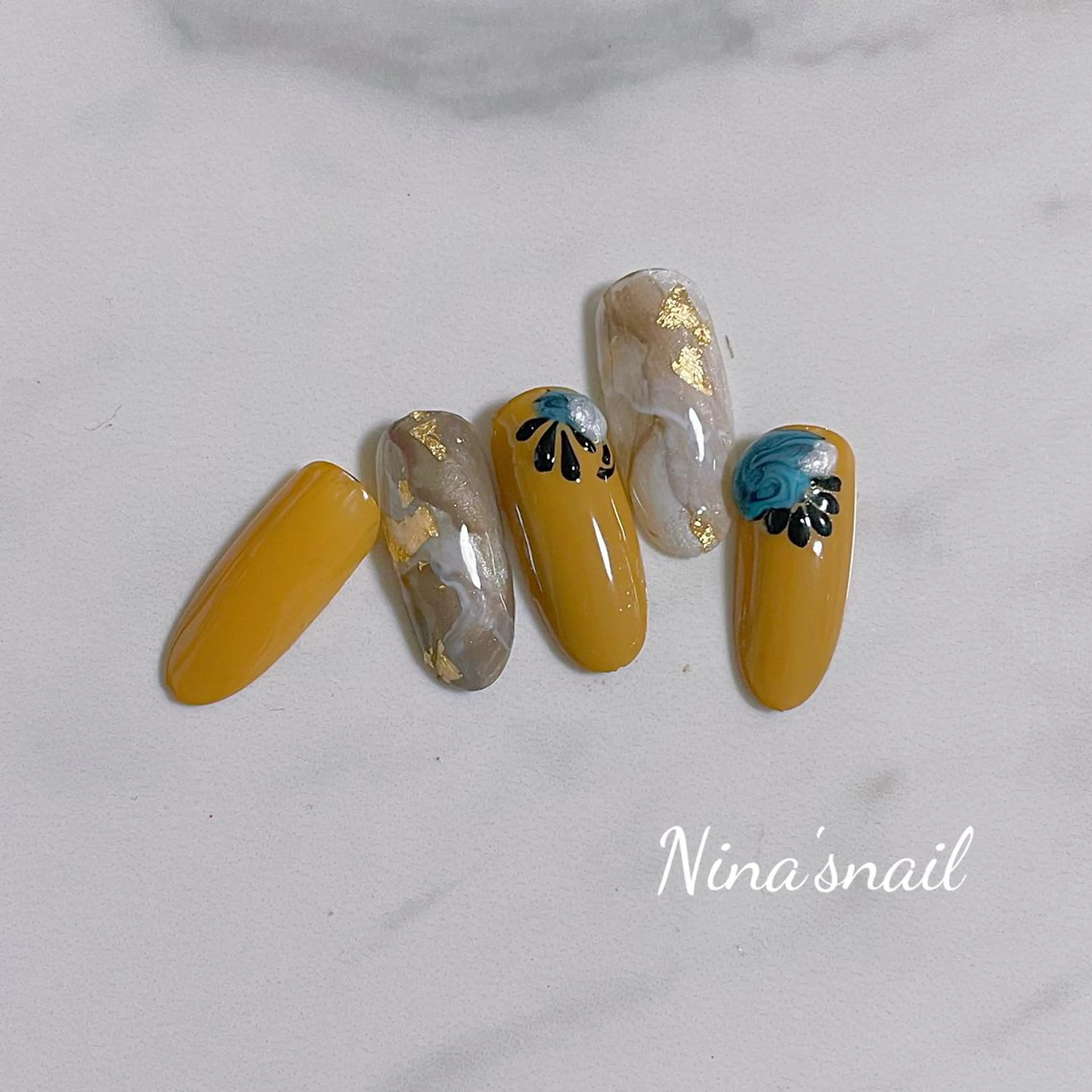 ネイル ニュアンスネイル Nina's nailのネイルデザイン