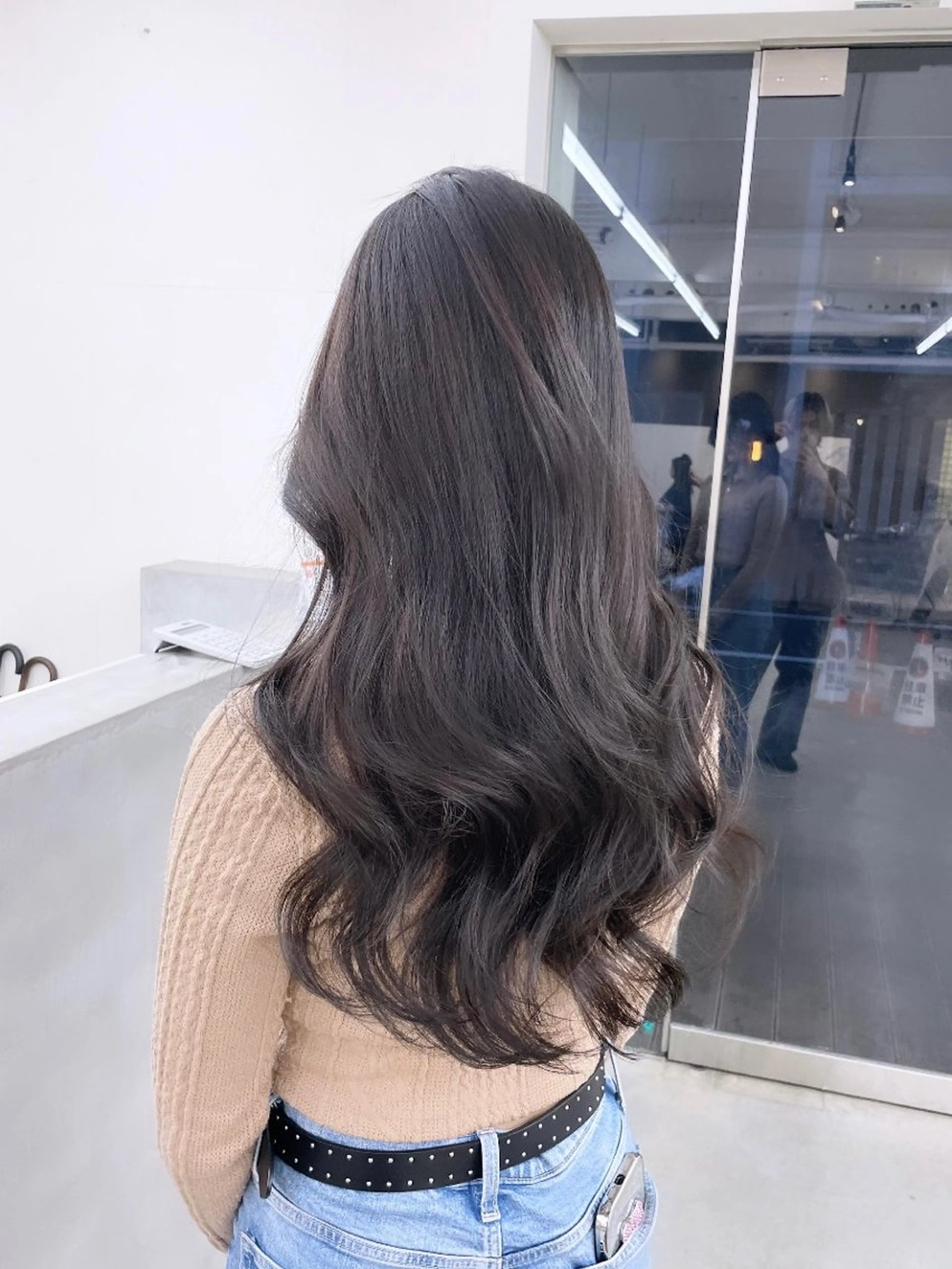 セミロング カラー カット ヘアカラー トリートメント 🦋韓国系指名No1 店長/圓山 祐也🦋のヘアスタイル