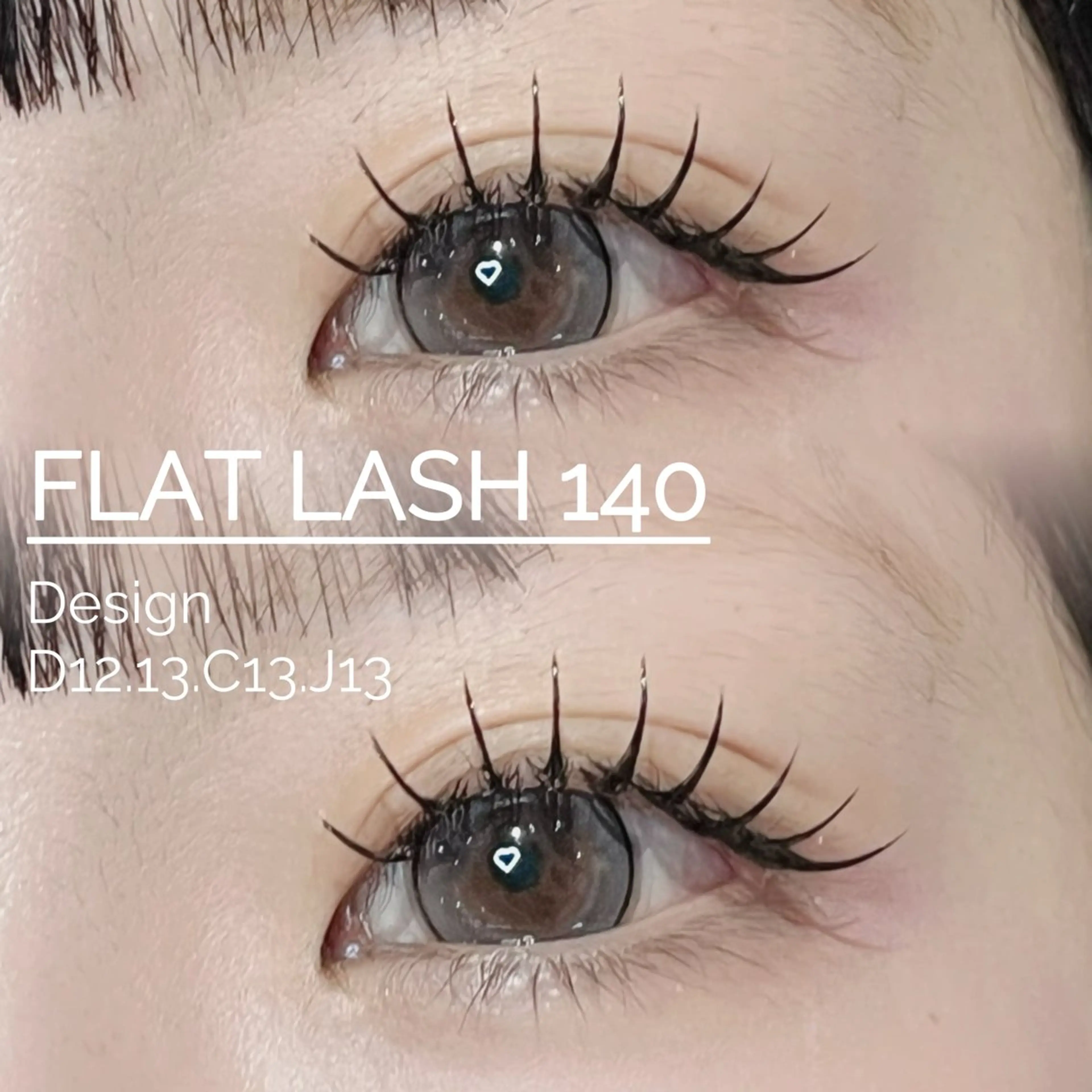 マツエク・マツパ フラットラッシュ マツエク みさき 🫧 ͛.*のマツエク・マツパデザイン