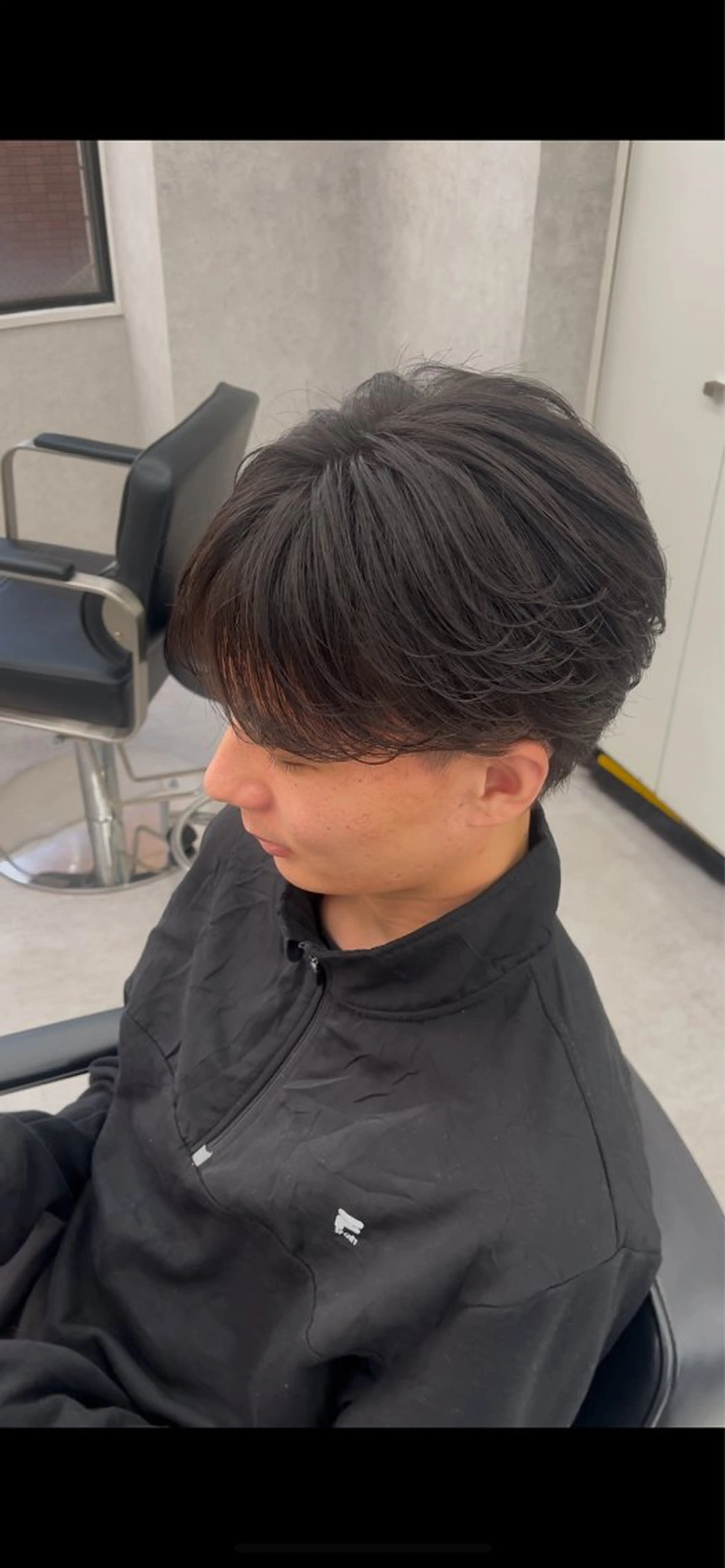 パーマ ヘアアレンジ メンズ マッシュ メンズパーマ シースルーマッシュ ニュアンスパーマ 齊藤 大地のヘアスタイル