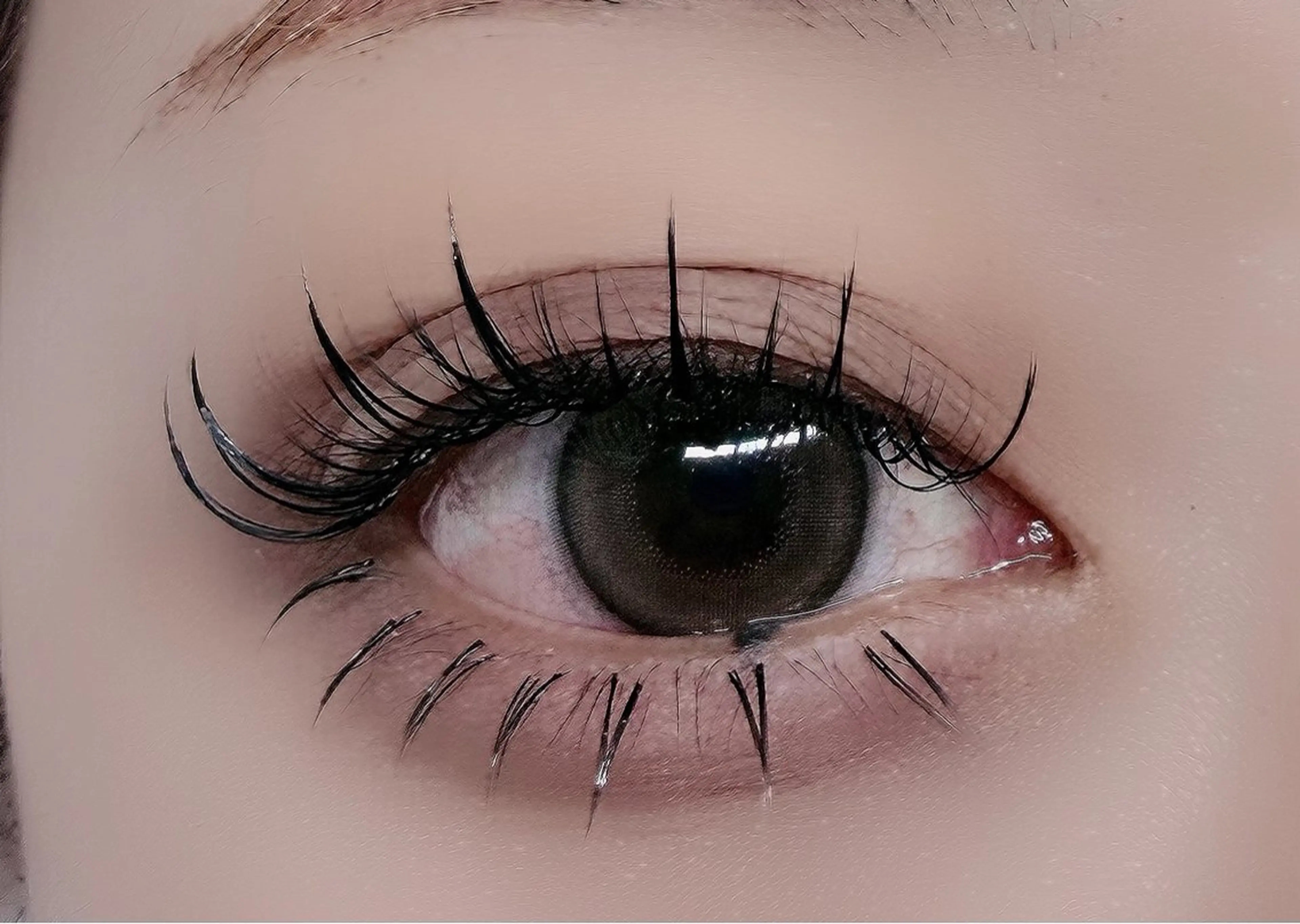 マツエク・マツパ フラットラッシュ ワンホンマツエク マツエク ルチア💞 lucia高田馬場のマツエク・マツパデザイン