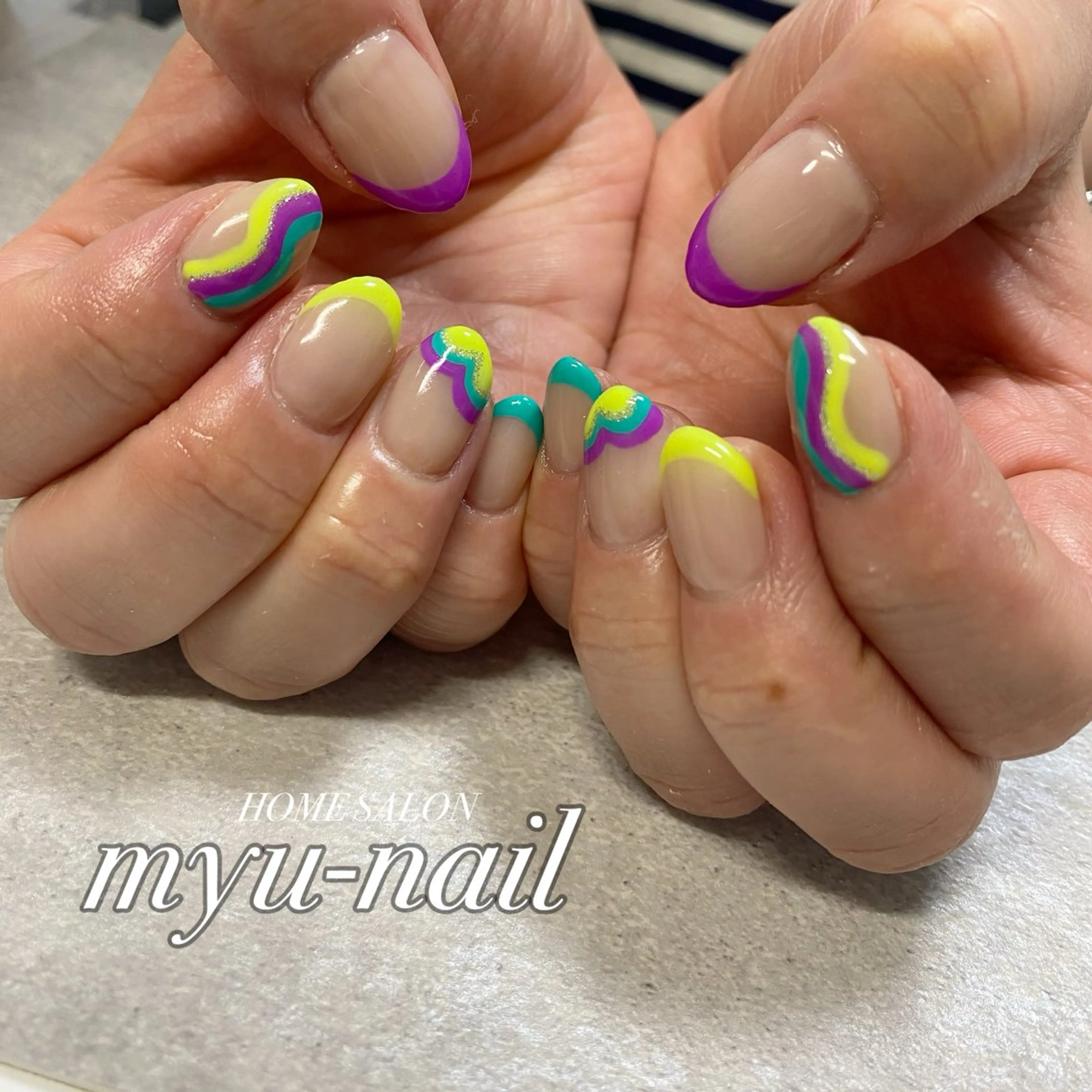 ネイル ホームサロン myu-nailのネイルデザイン