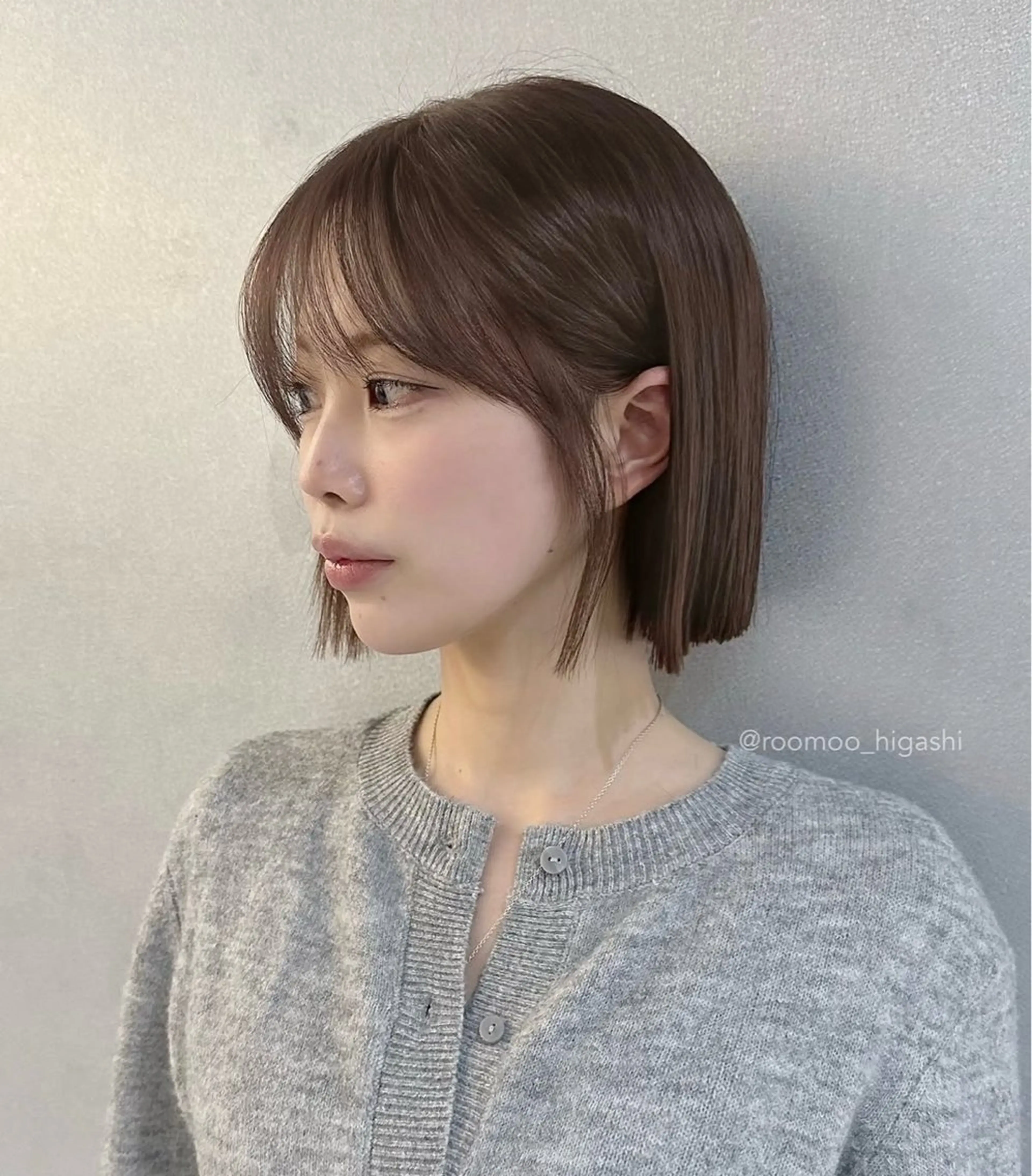 ショート レイヤーカット 韓国ボブ/ハッシュ カットKIRAのヘアスタイル