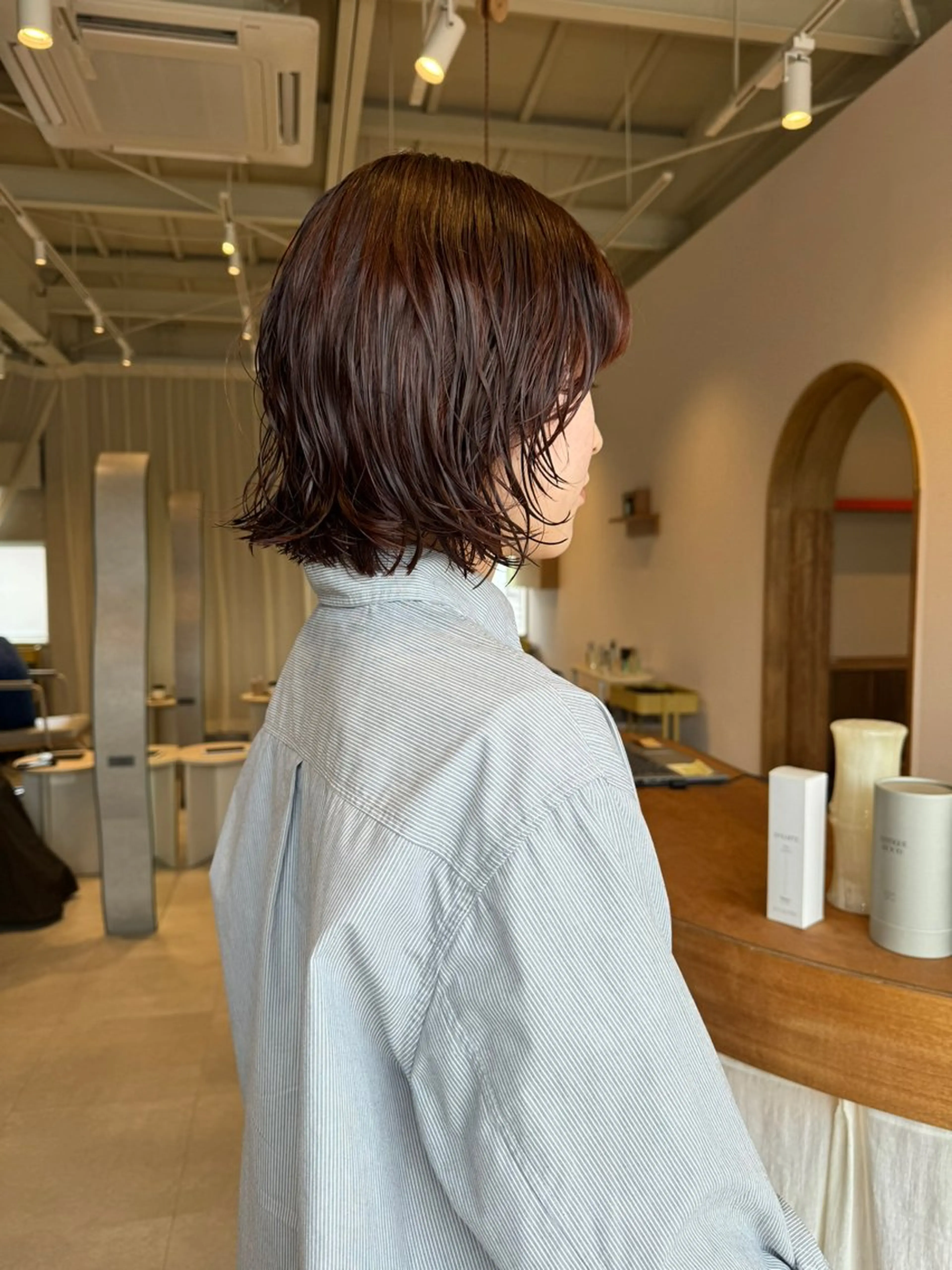 ショート パーマ カット パーマ レイヤー/ボブパーマ /垢抜け/タクミのヘアスタイル