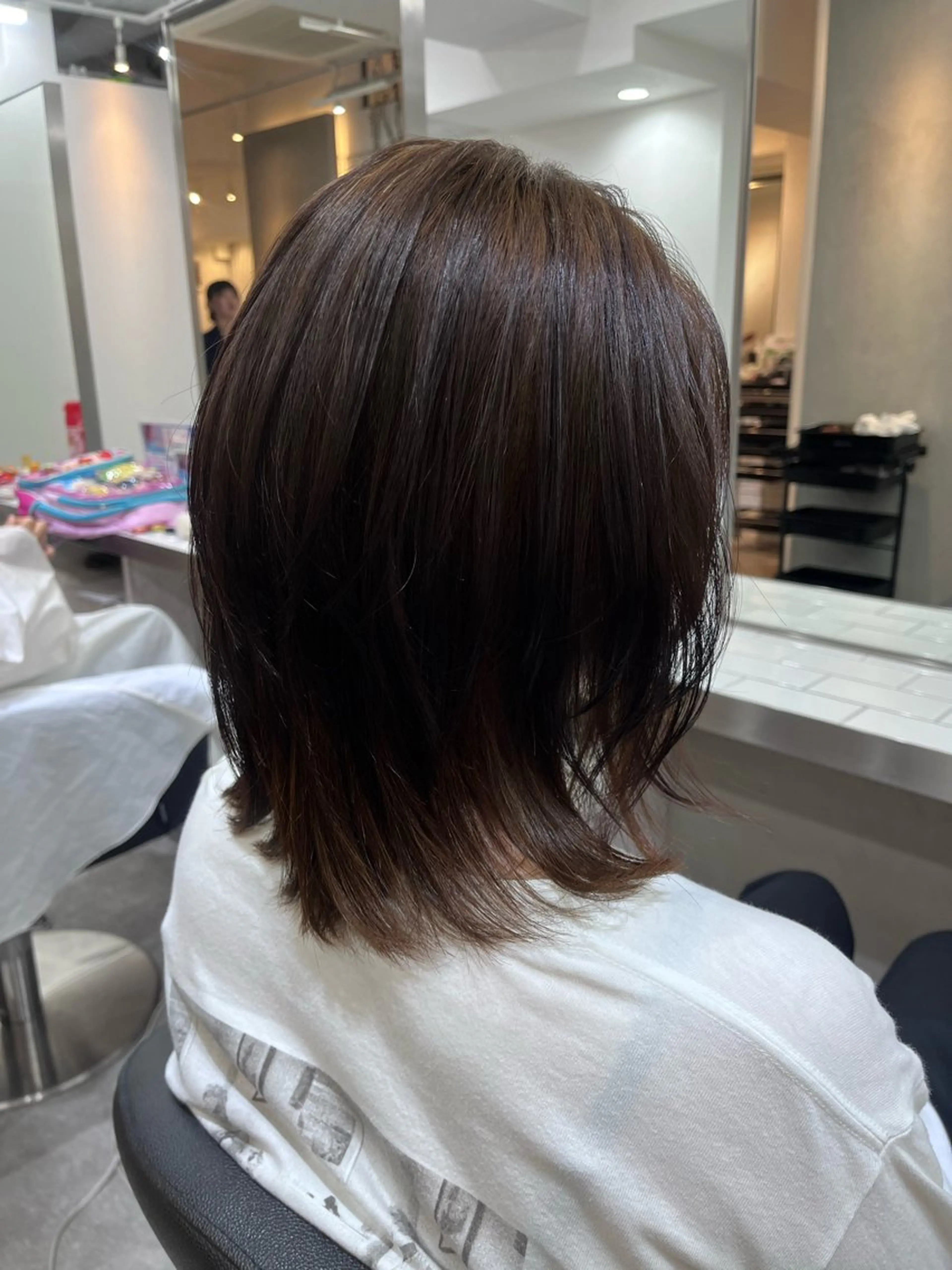ミディアム Ｖｉｏｔ  銀座 樋口 桃佳のヘアスタイル