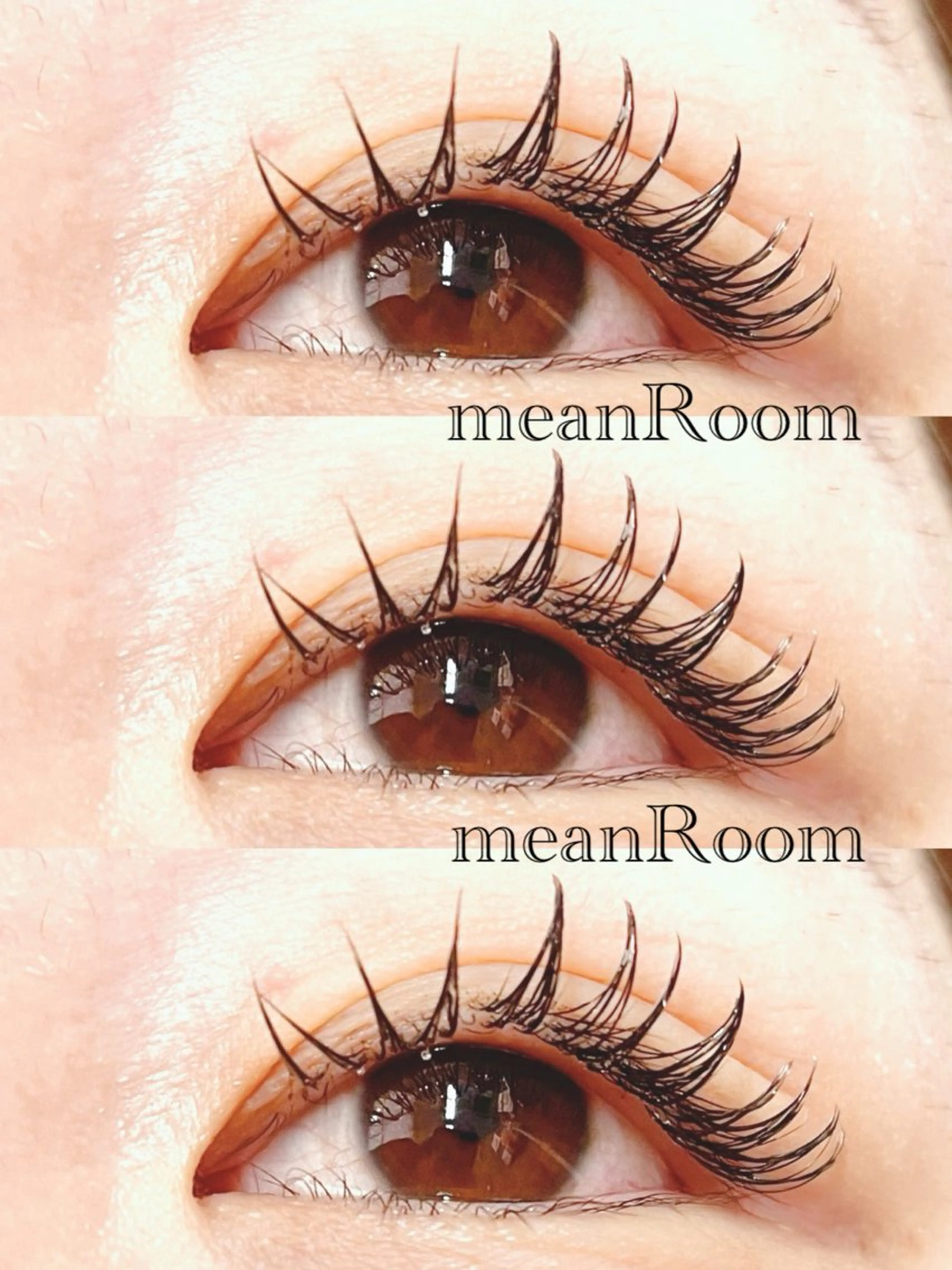 マツエク・マツパ mean Roomのマツエク・マツパデザイン