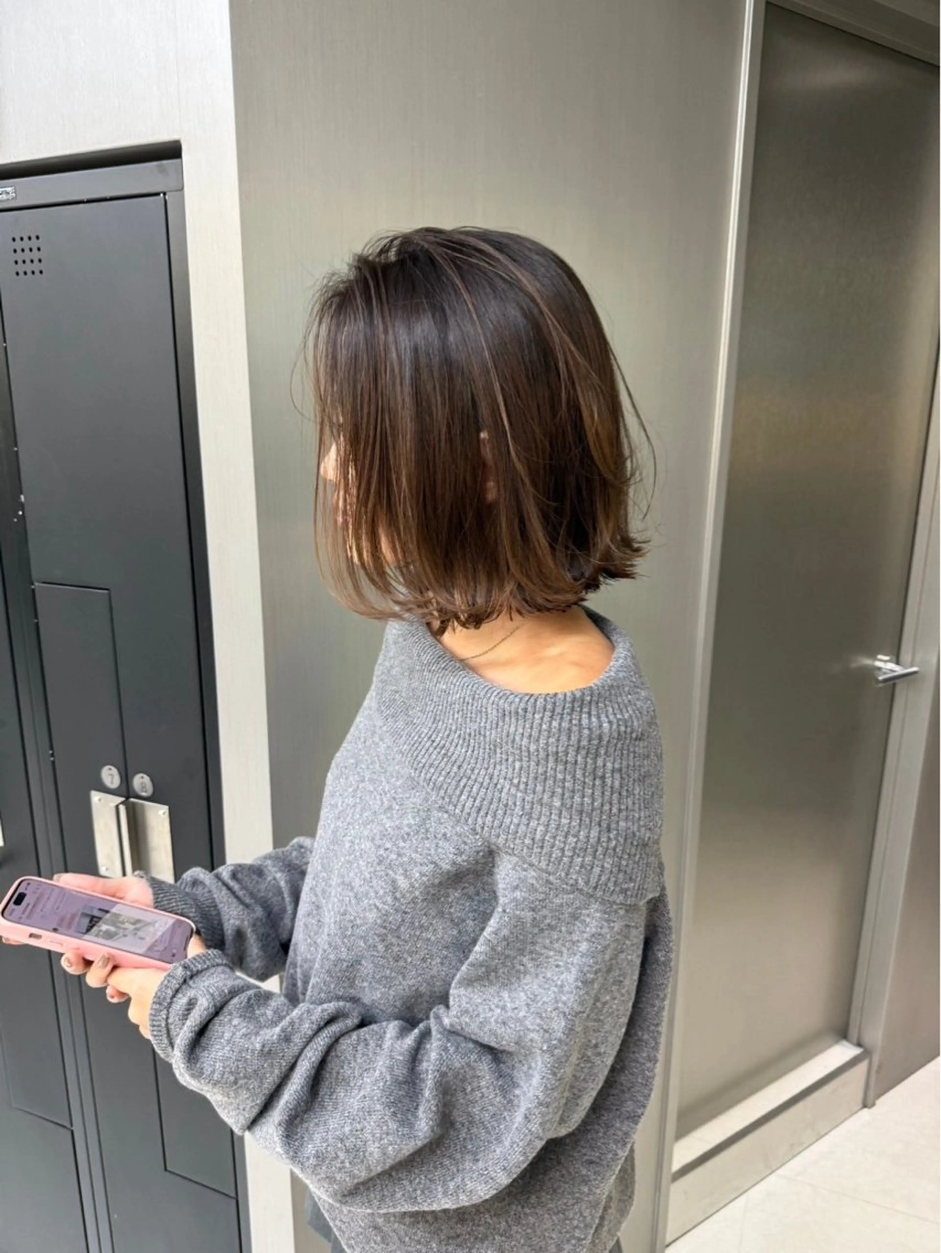 ショート カット ヘッドスパ ヘアセット 🫧バレイヤージュ/ ハイトーン/ミズキのヘアスタイル