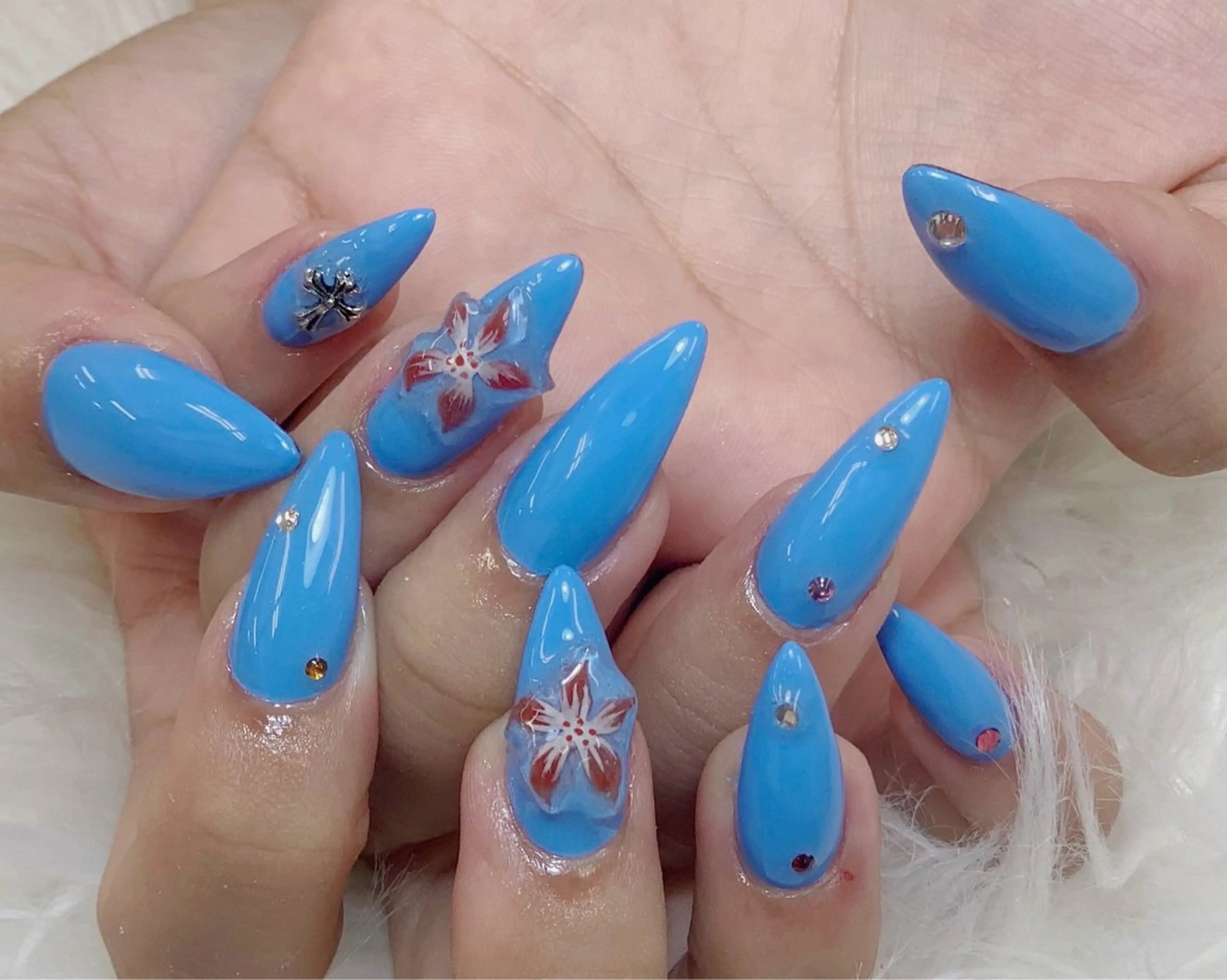 ネイル ハンドネイル ANH NAIL ゴテゴテ専門店💎のネイルデザイン