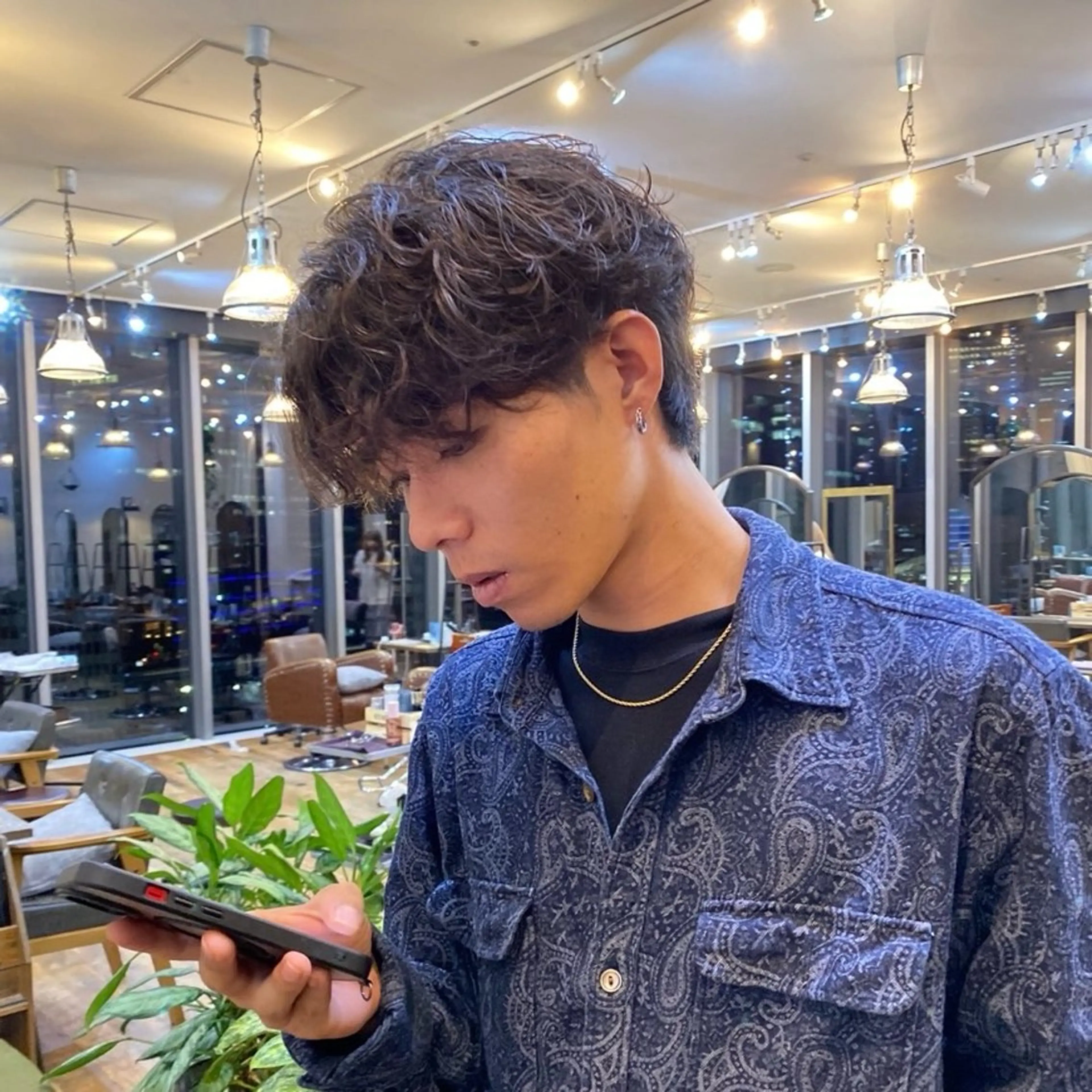 パーマ メンズ メンズパーマ Belle 銀座 並木通り所属・✩.*˚こなね /パーマモデル募集中のヘアスタイル