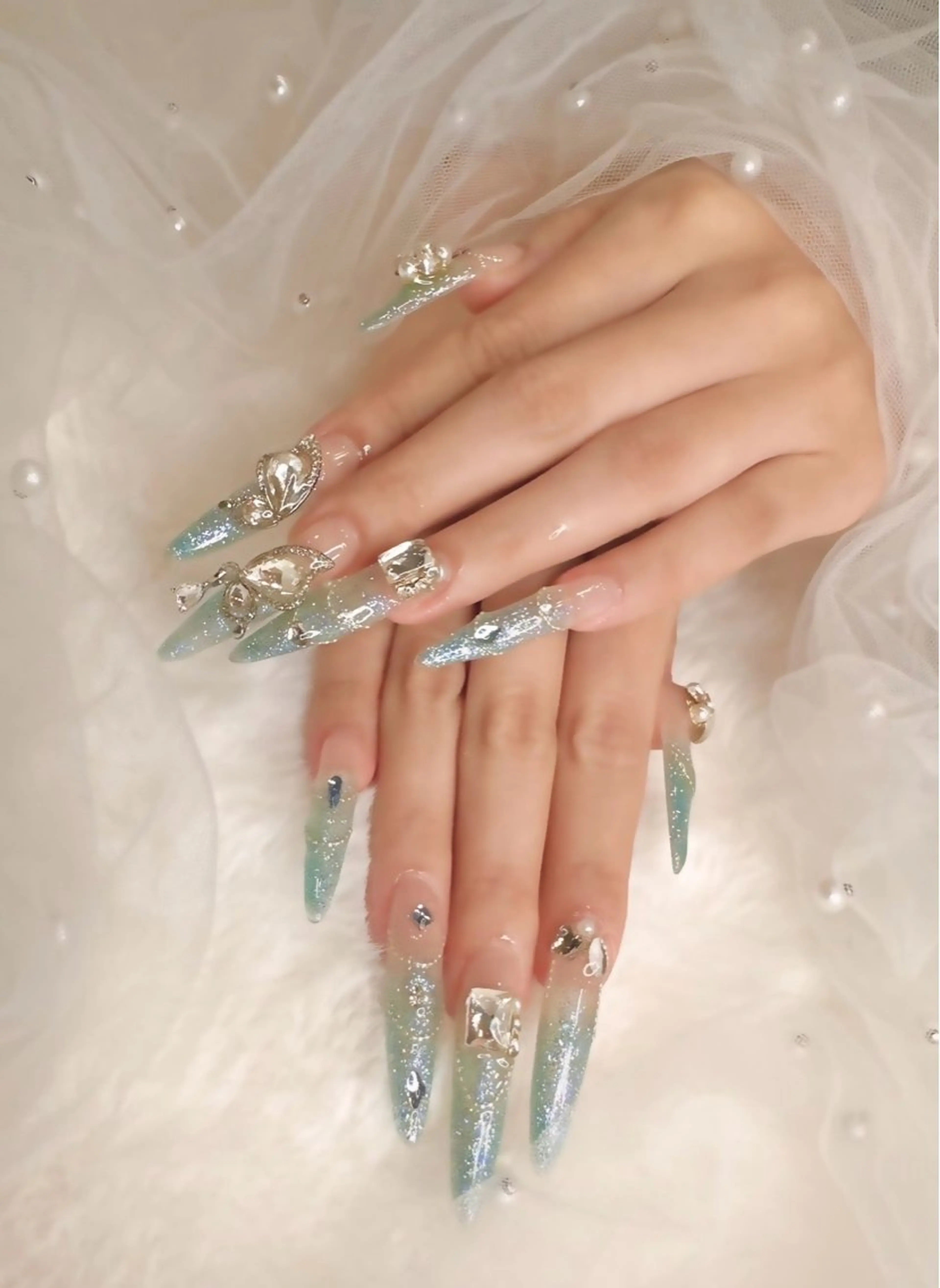 ネイル ハンドネイル 長さだし専門店 ROKANAILのネイルデザイン