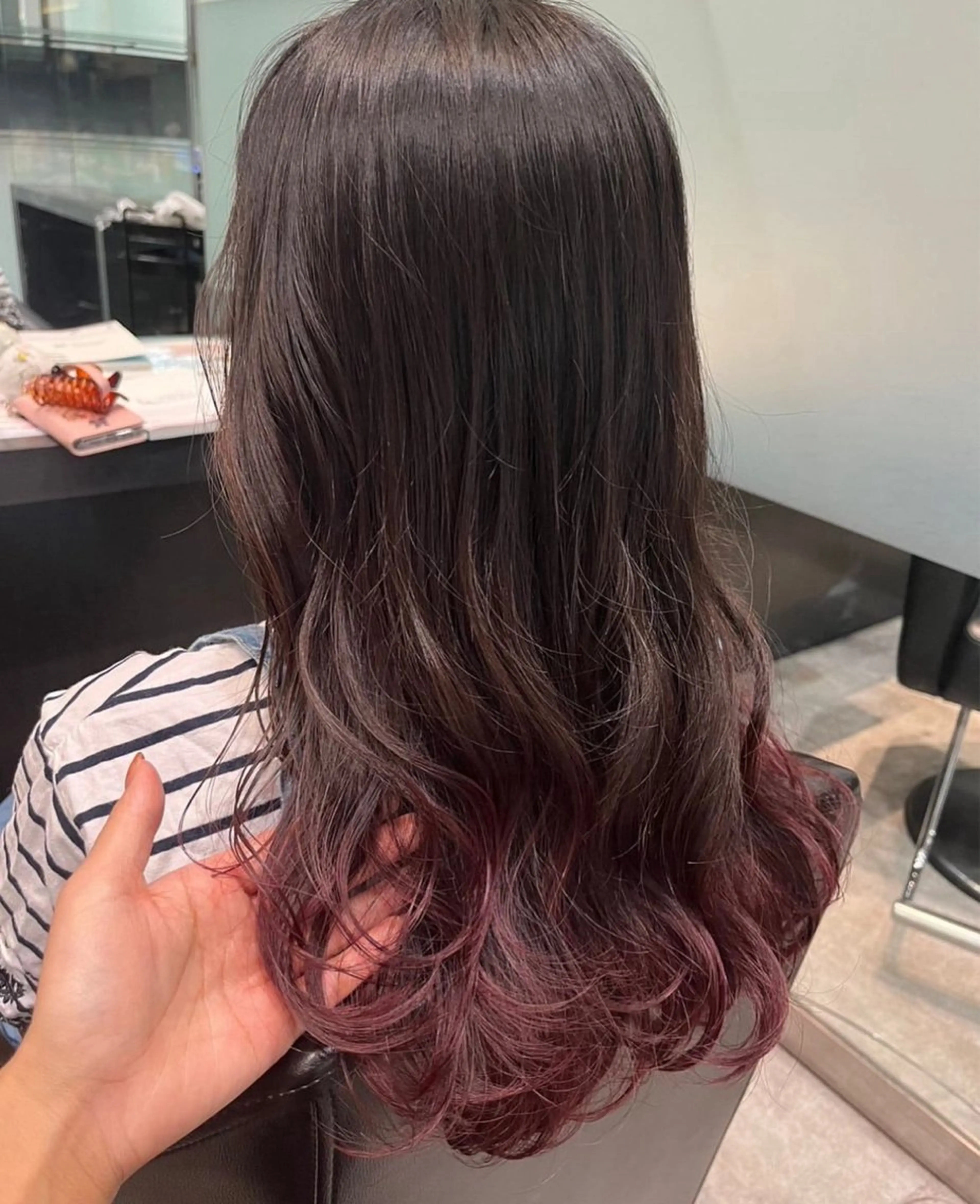 カラー 林 美月のヘアスタイル