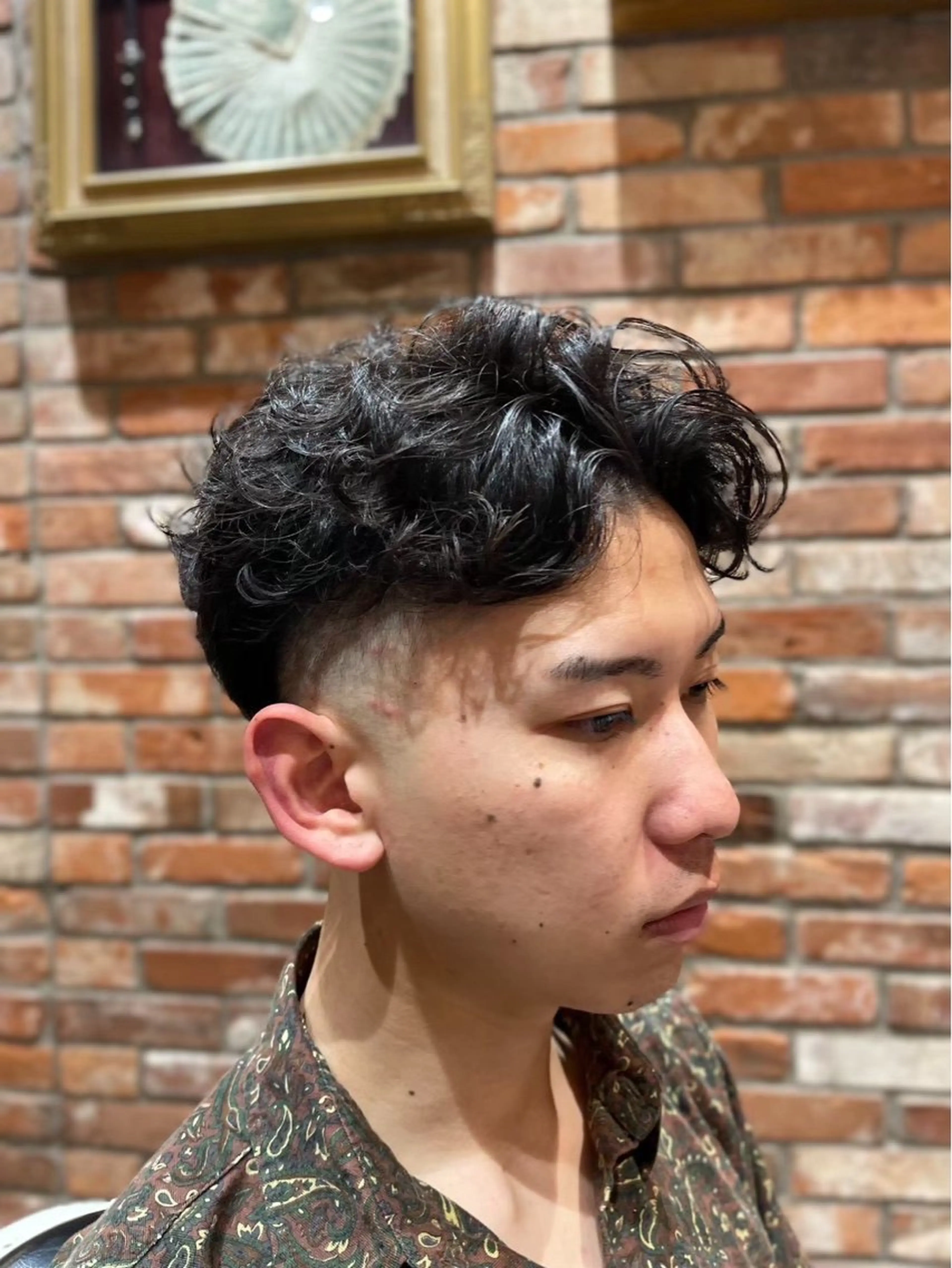 ミディアム 神山 輝利佑のヘアスタイル
