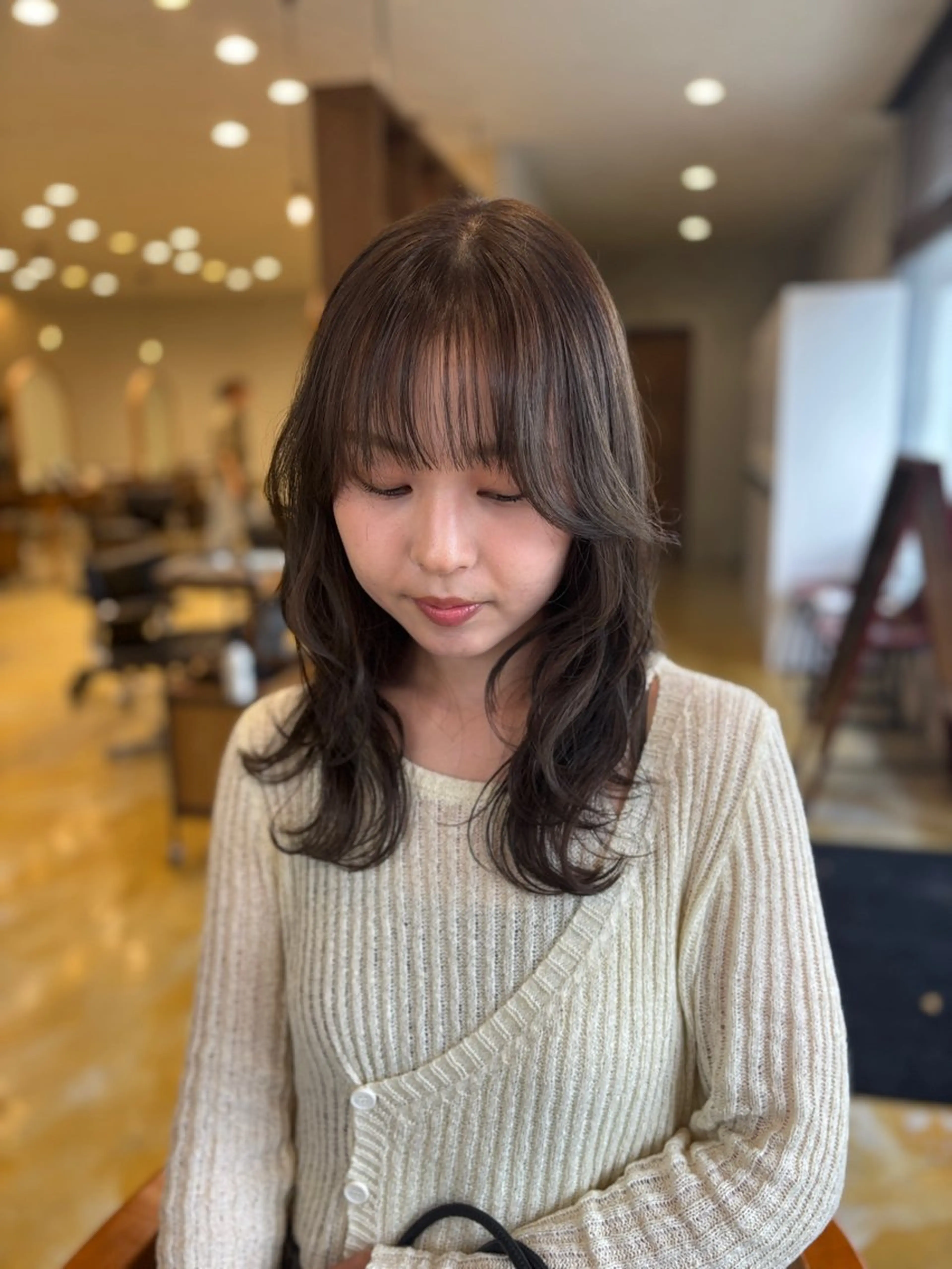 ロング レイヤーカット カノエ下関熊野店 /AOIのヘアスタイル